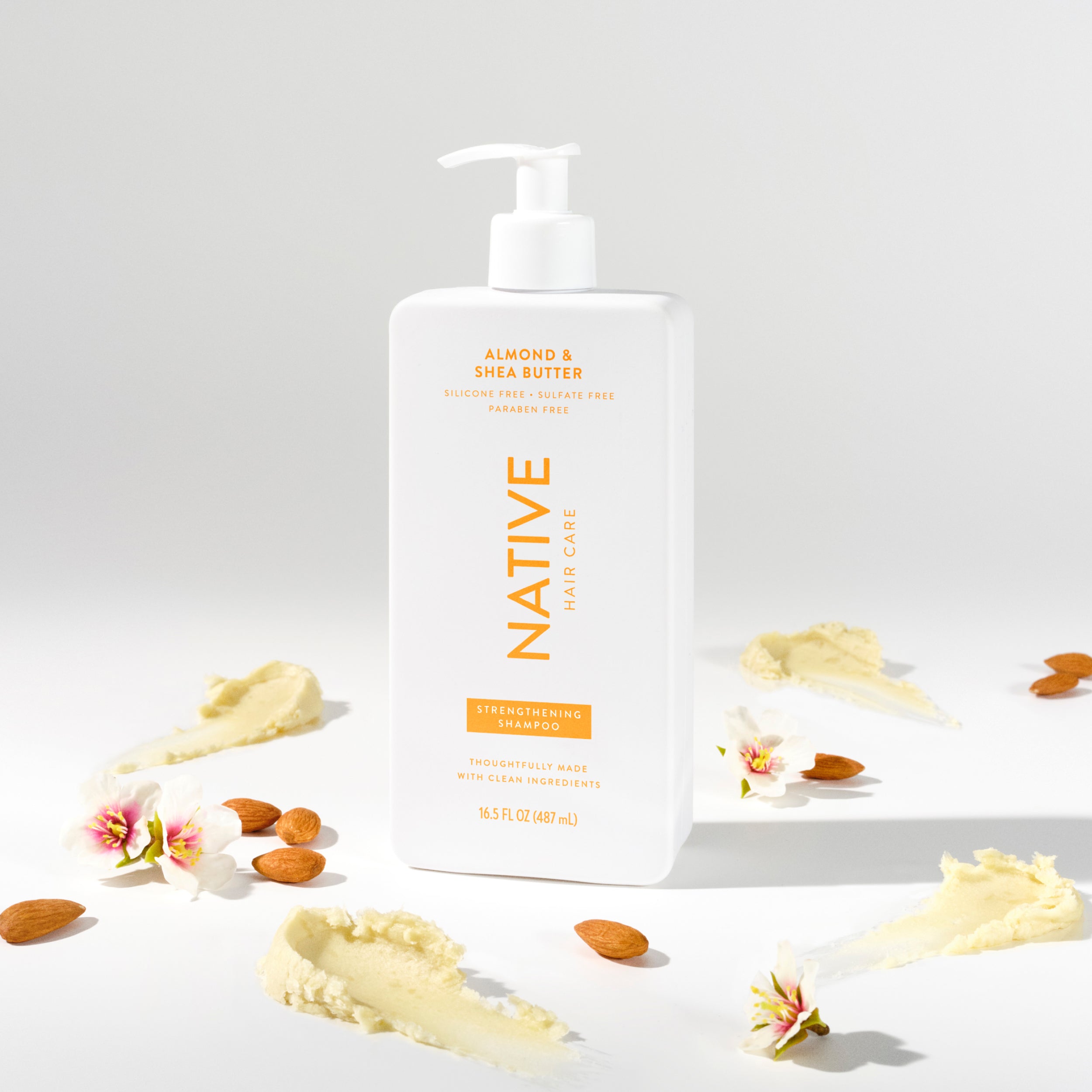 Almond and Shea Butter Strengthening Shampoo Classic 16.5oz Care Collection