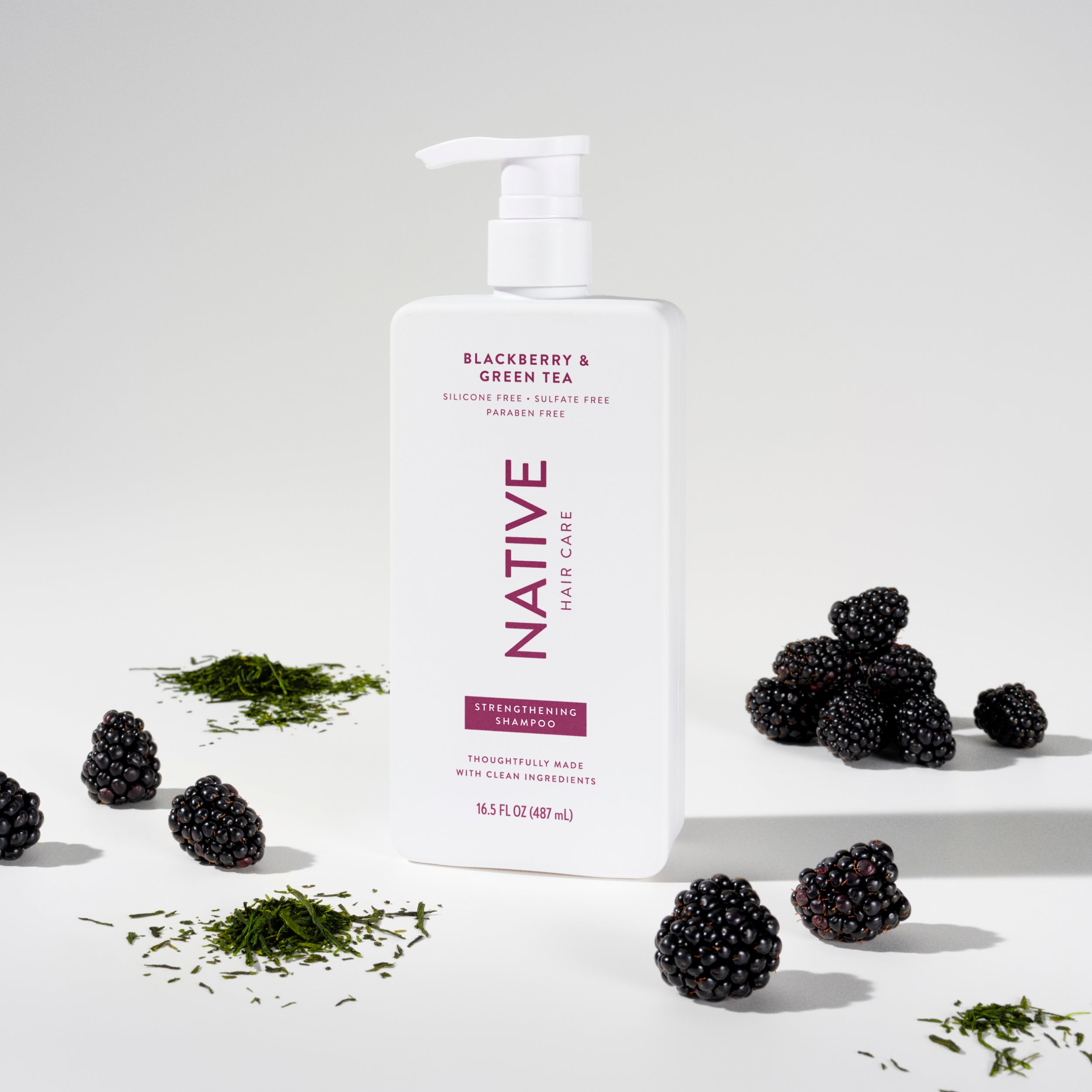 Blackberry and Green Tea Strengthening Shampoo Classic 16.5oz Care Collection