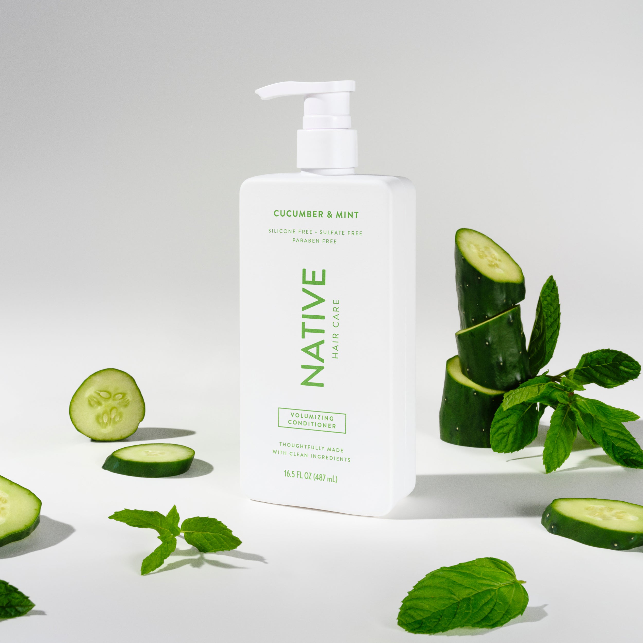 Cucumber and Mint Volumizing Conditioner Classic 16.5oz Care Collection