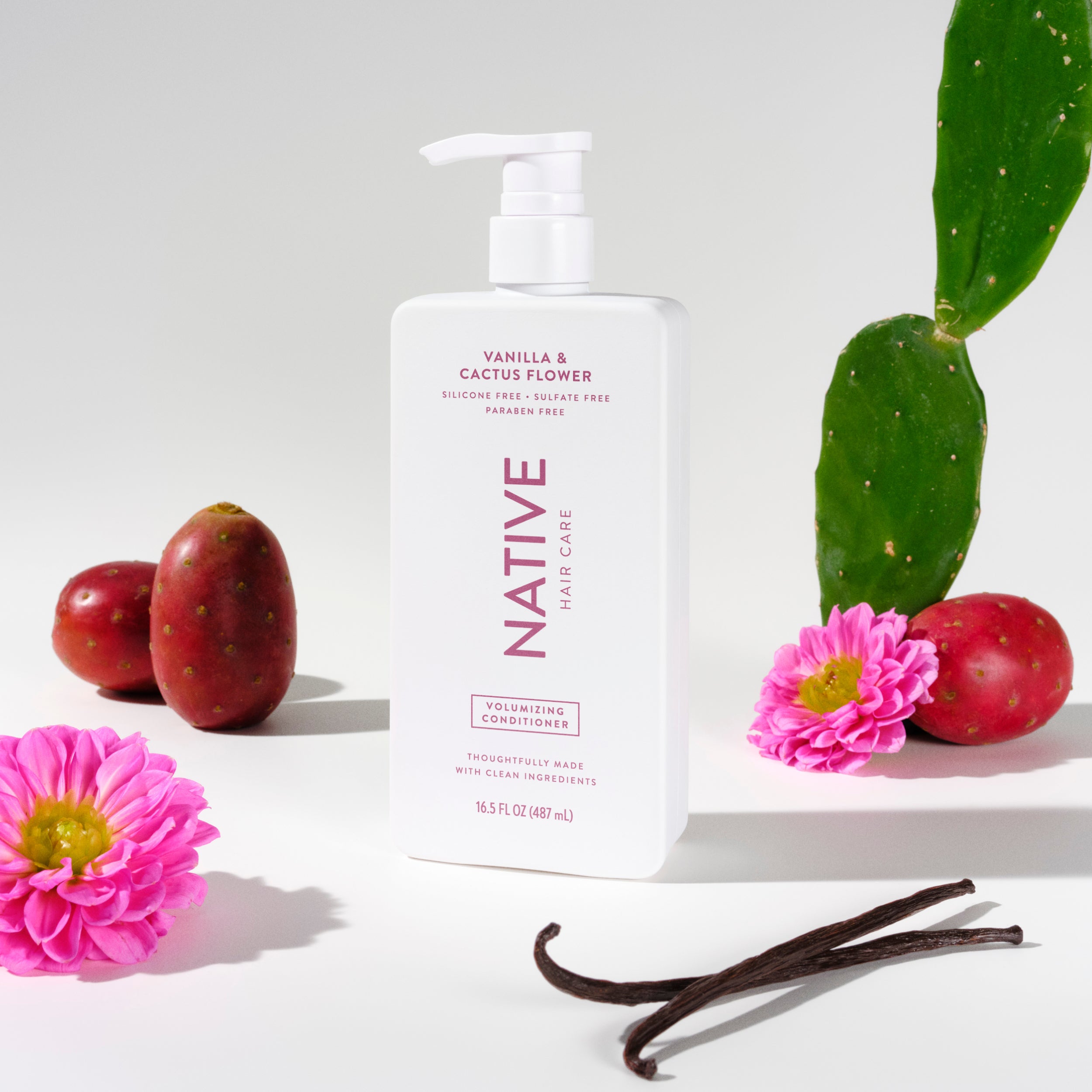 Vanilla and Cactus Flower Volumizing Conditioner Classic 16.5oz Care Collection