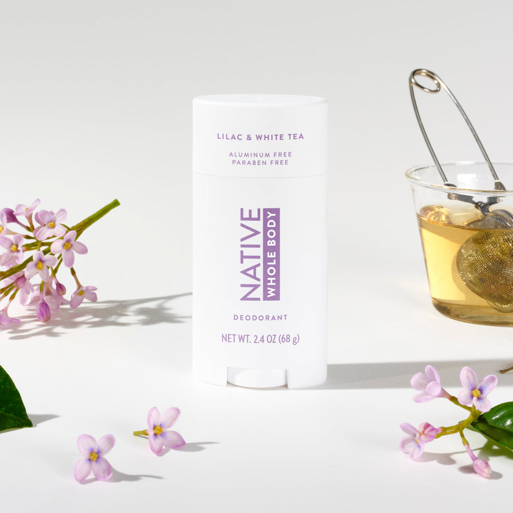 Lilac and White Tea Whole Body Deodorant Stick Classic 2.4oz Care Collection