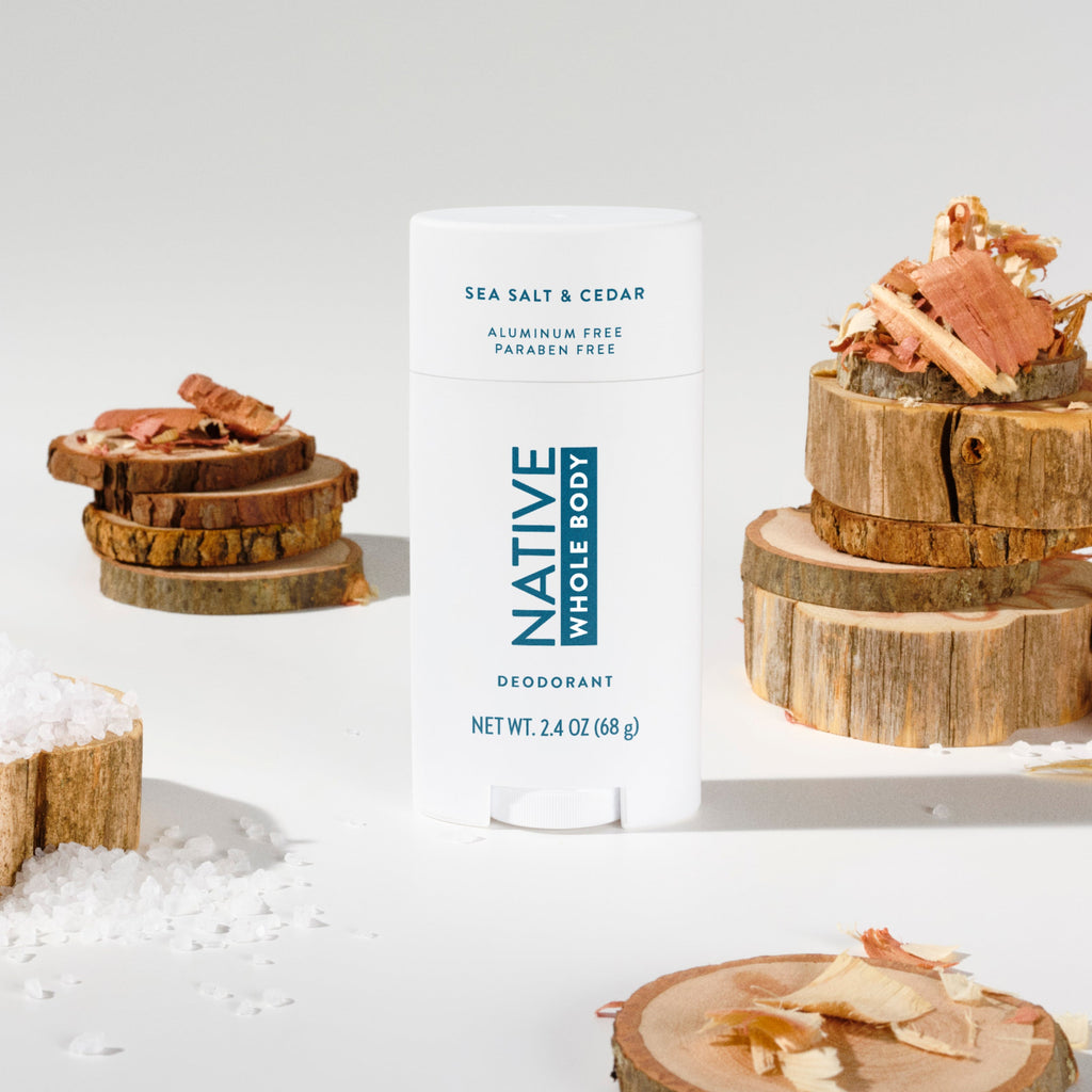 Sea Salt and Cedar Whole Body Deodorant Stick Classic 2.4oz Care Collection