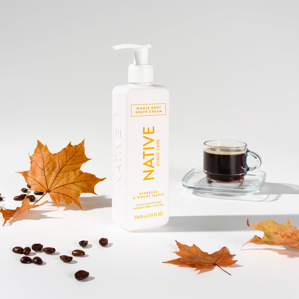 Espresso and Woody Maple Whole Body Shave Cream Classic 7.6oz Care Collection