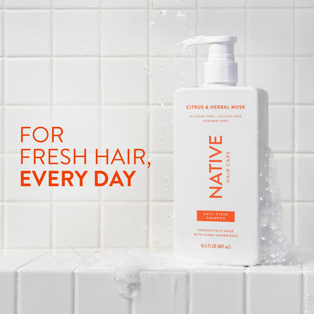Citrus and Herbal Musk Daily Clean Shampoo Classic 16.5oz Care Collection