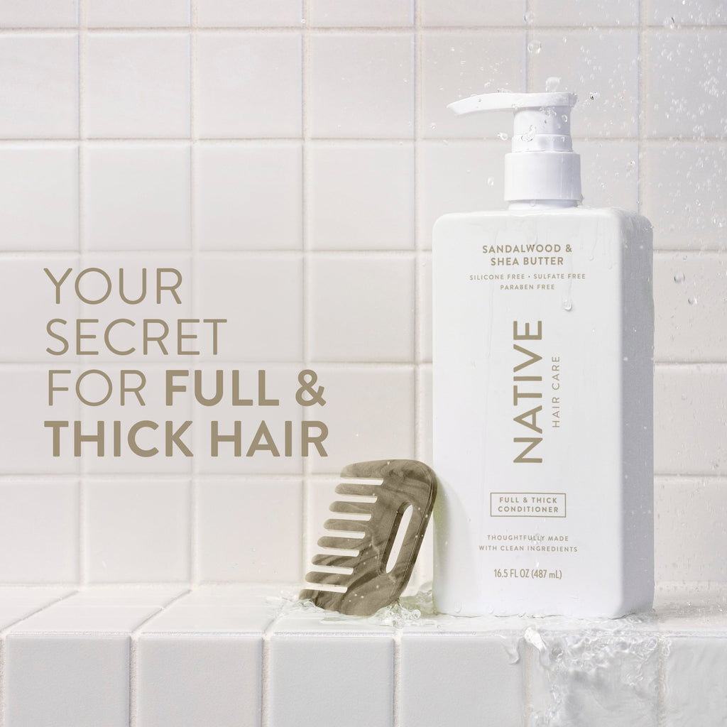 Sandalwood and Shea Butter Full and Thick Conditioner Classic 16.5oz Care Collection