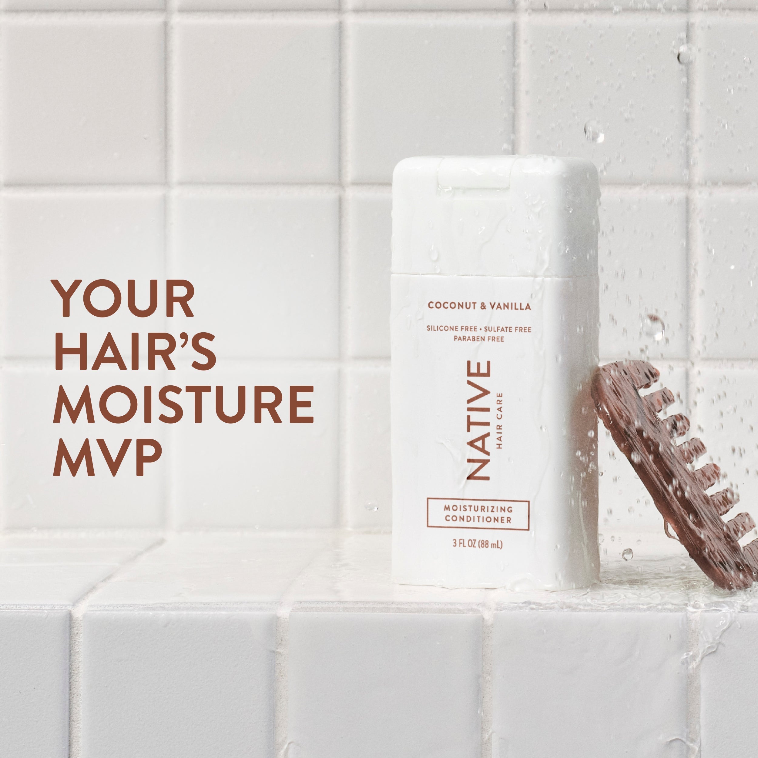 Coconut and Vanilla Mini Moisturizing Conditioner Classic 3oz Care Collection