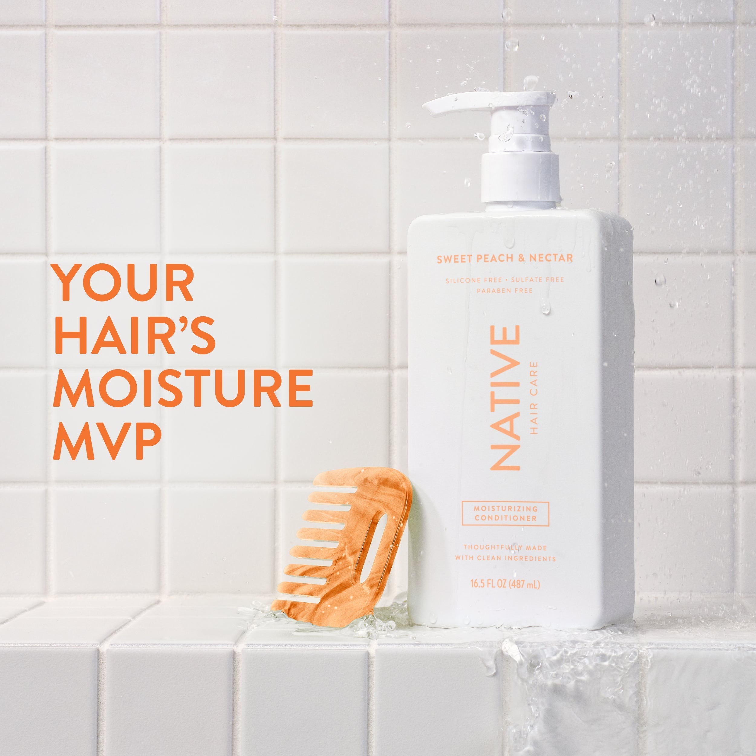 Sweet Peach and Nectar Moisturizing Conditioner Classic 16.5oz Care Collection