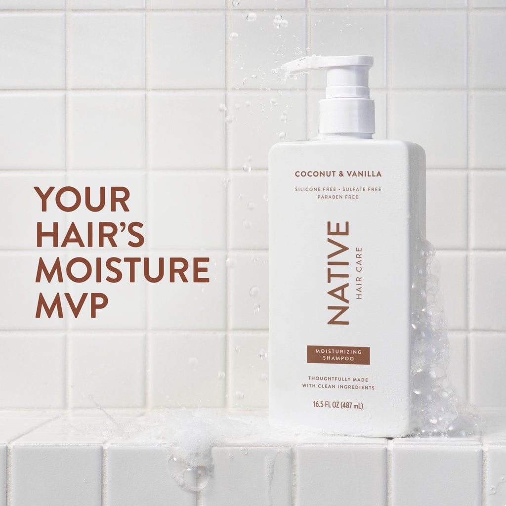 Coconut and Vanilla Moisturizing Shampoo Classic 16.5oz Care Collection