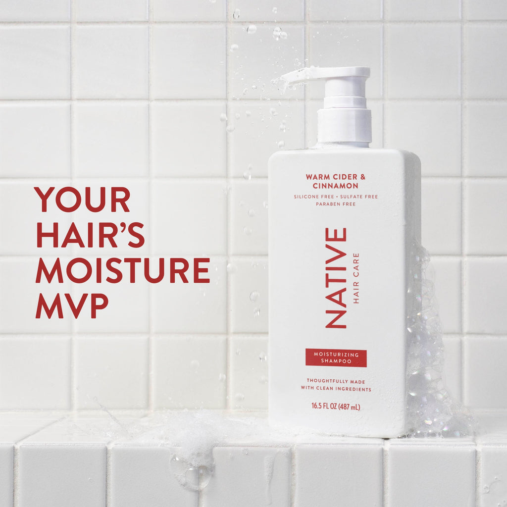 Warm Cider and Cinnamon Moisturizing Shampoo Classic 16.5oz Care Collection
