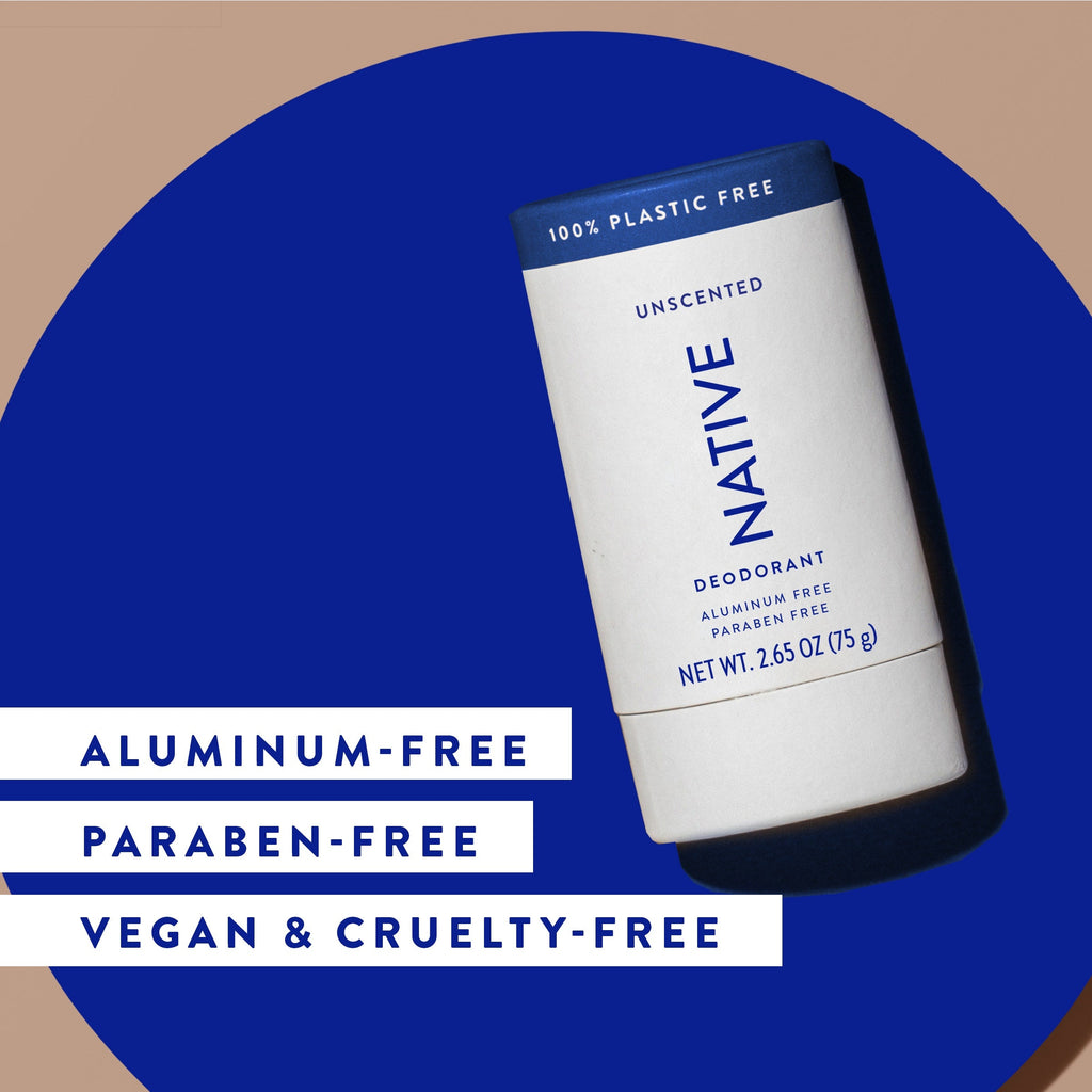 Unscented Plastic Free Deodorant Stick Classic 2.65oz Care Collection