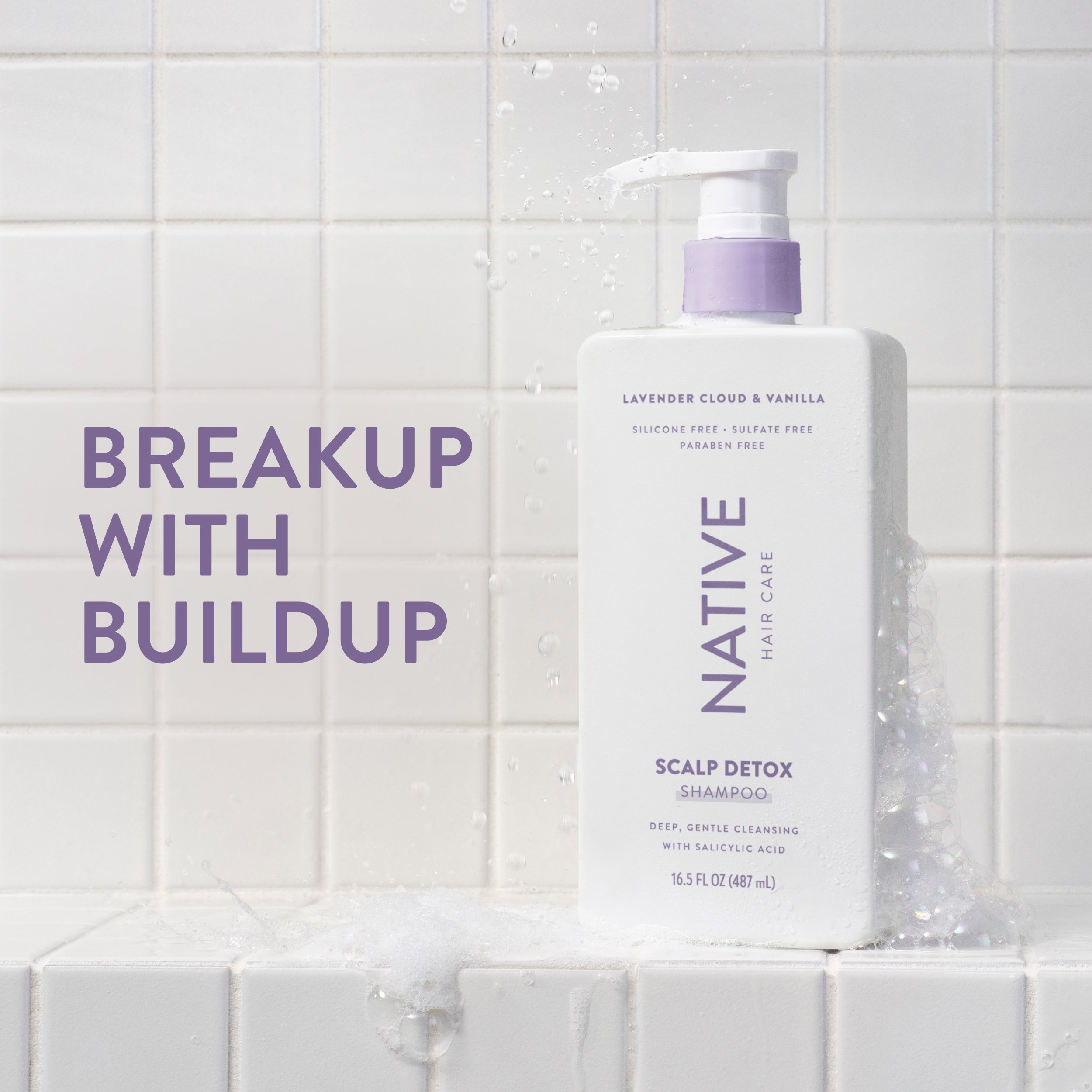 Lavender Cloud and Vanilla Scalp Clarifying Shampoo Classic 16.5oz Care Collection