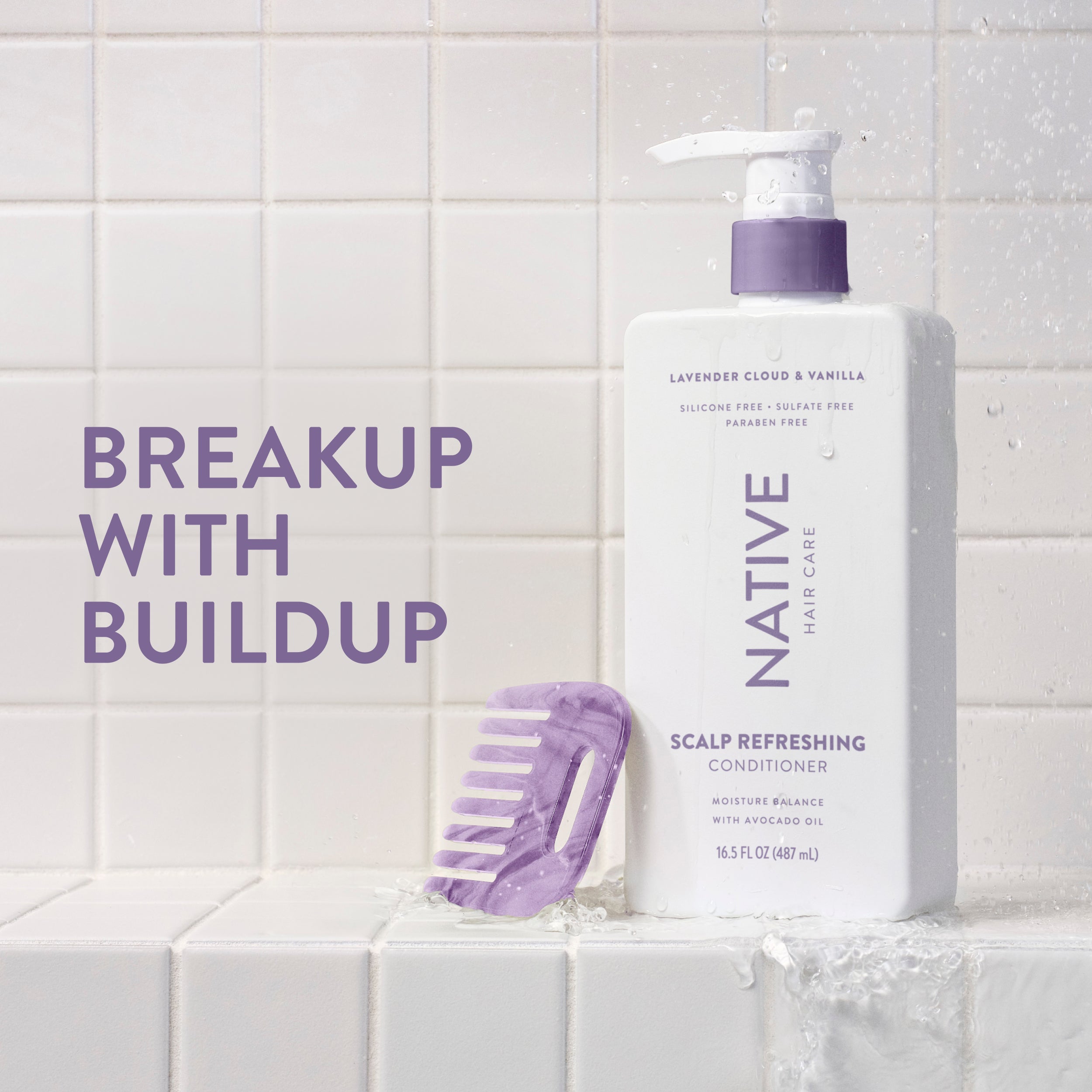 Lavender Cloud and Vanilla Scalp Refreshing Conditioner Classic 16.5oz Care Collection