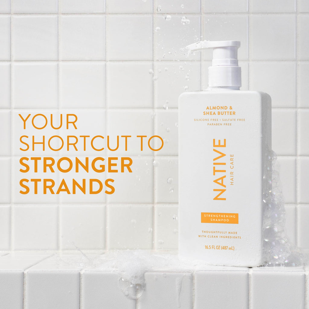 Almond and Shea Butter Strengthening Shampoo Classic 16.5oz Care Collection