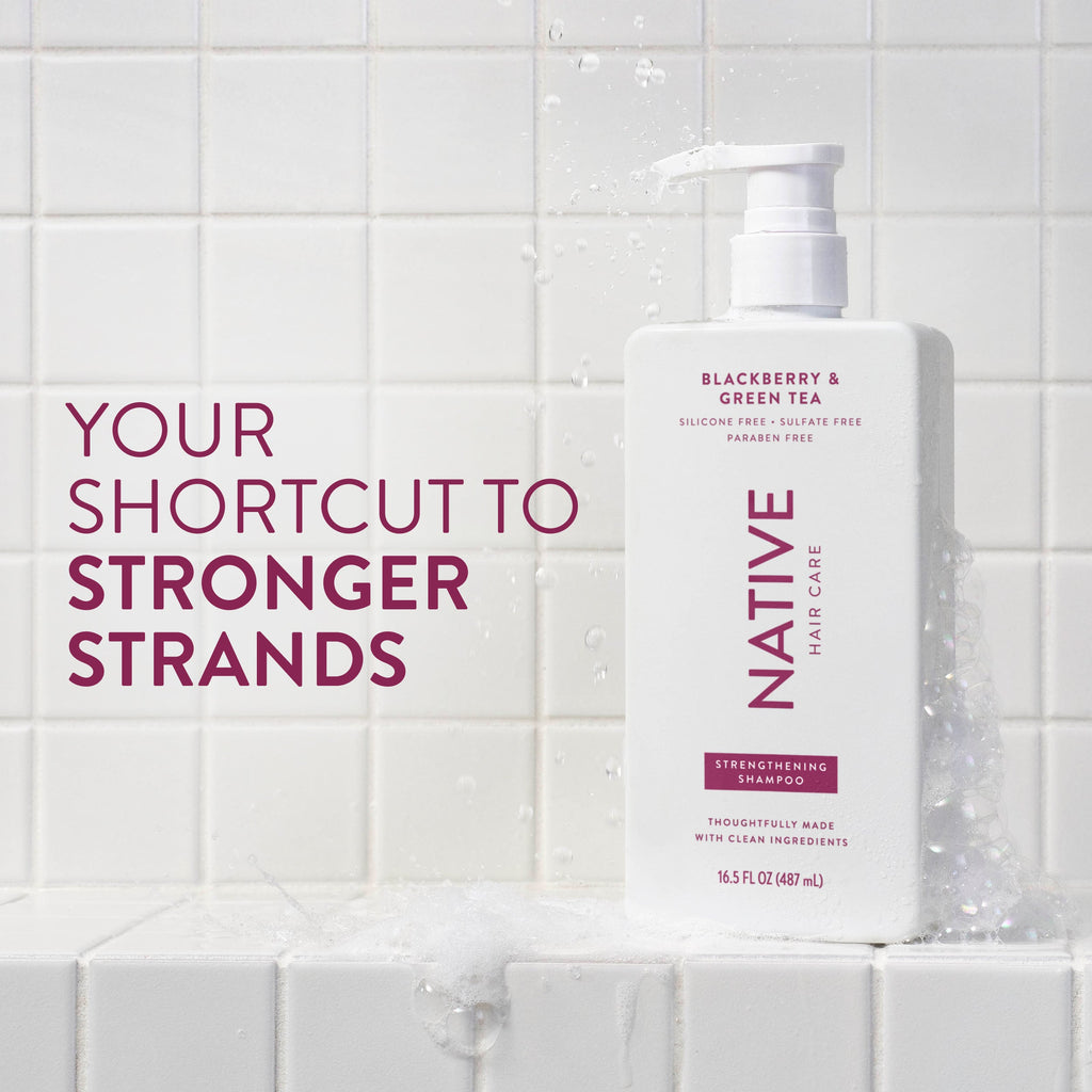 Blackberry and Green Tea Strengthening Shampoo Classic 16.5oz Care Collection