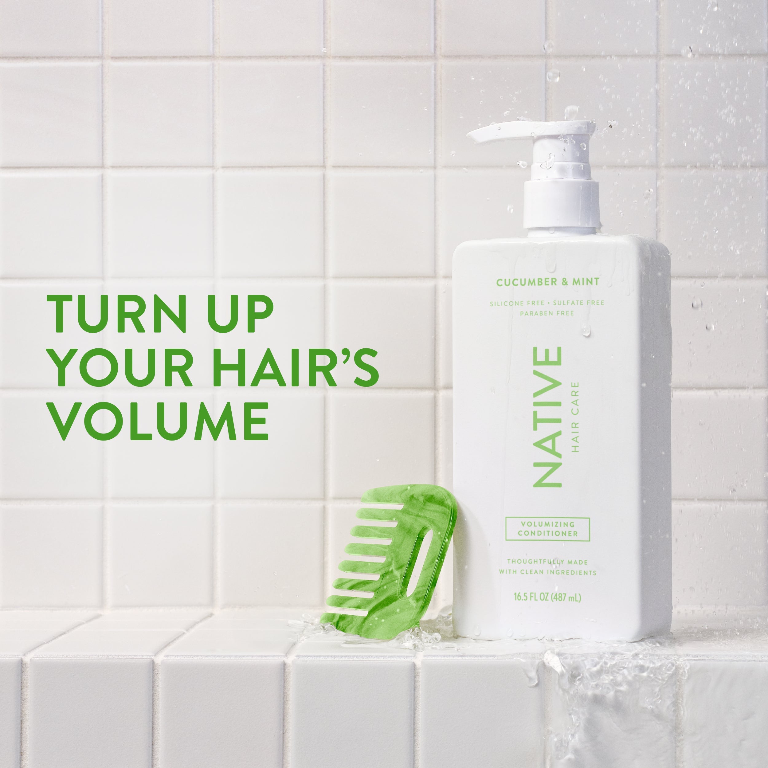 Cucumber and Mint Volumizing Conditioner Classic 16.5oz Care Collection