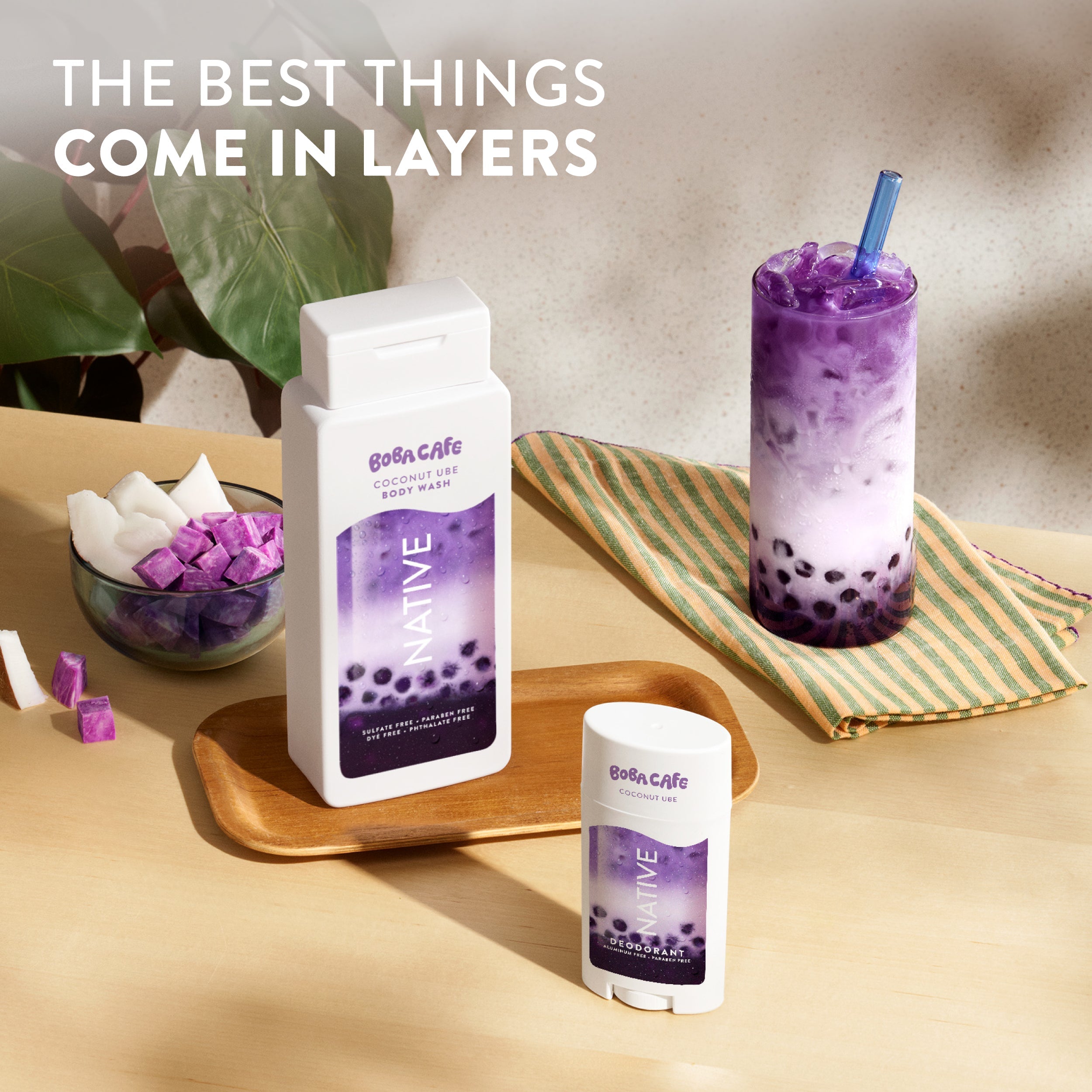 Coconut Ube Body Wash Limited Edition 18oz Care Collection