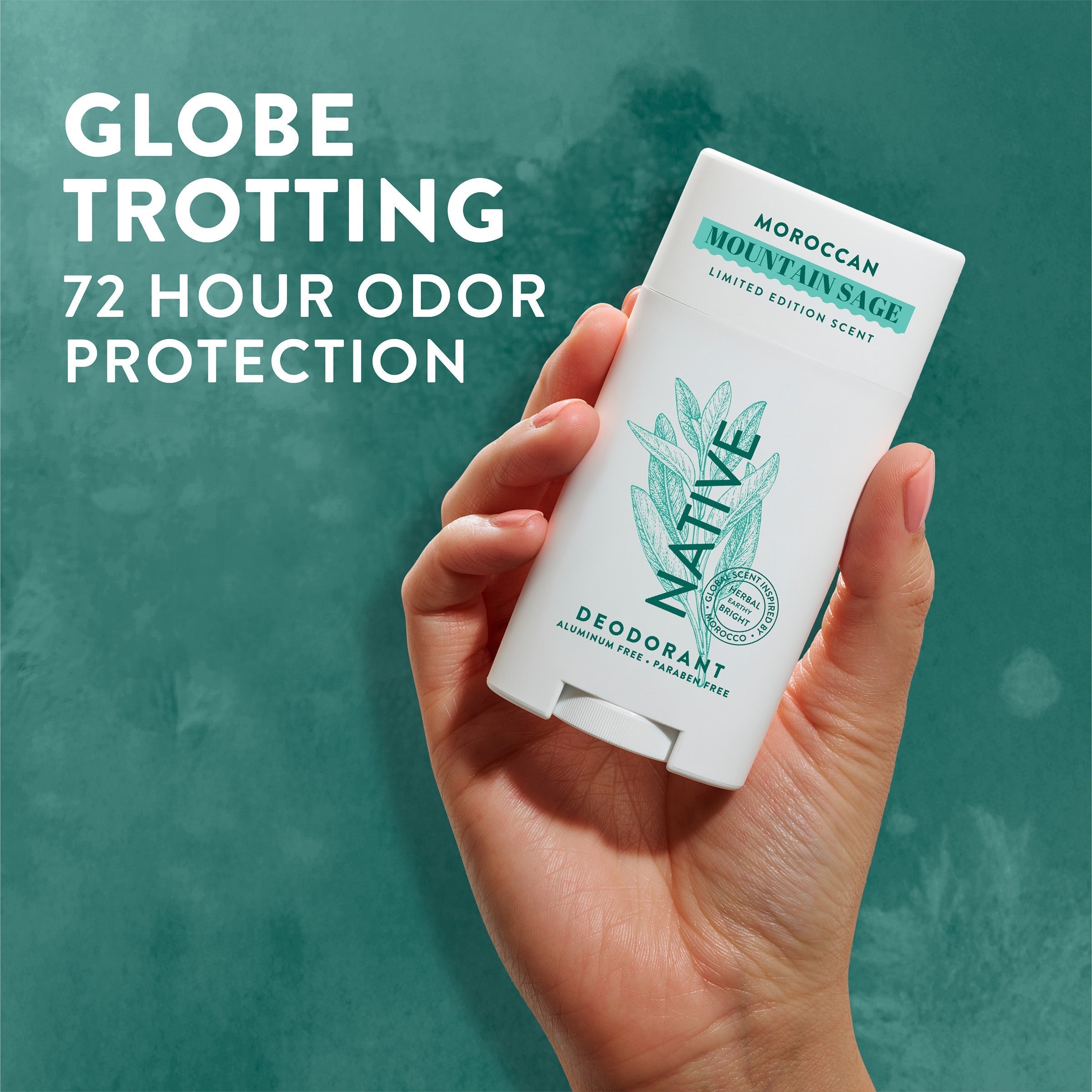 Moroccan Mountain Sage Deodorant Stick Limited Edition 2.65oz Care Collection