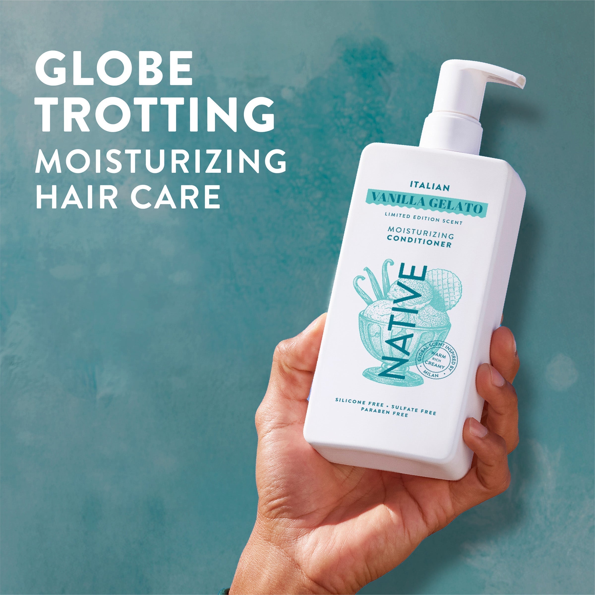 Italian Vanilla Gelato Moisturizing Conditioner Limited Edition 16.5oz Care Collection