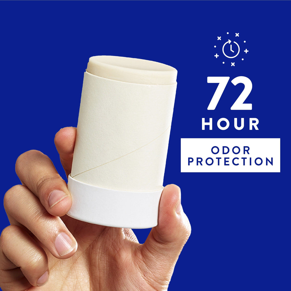 Unscented Plastic Free Deodorant Stick Classic 2.65oz Care Collection