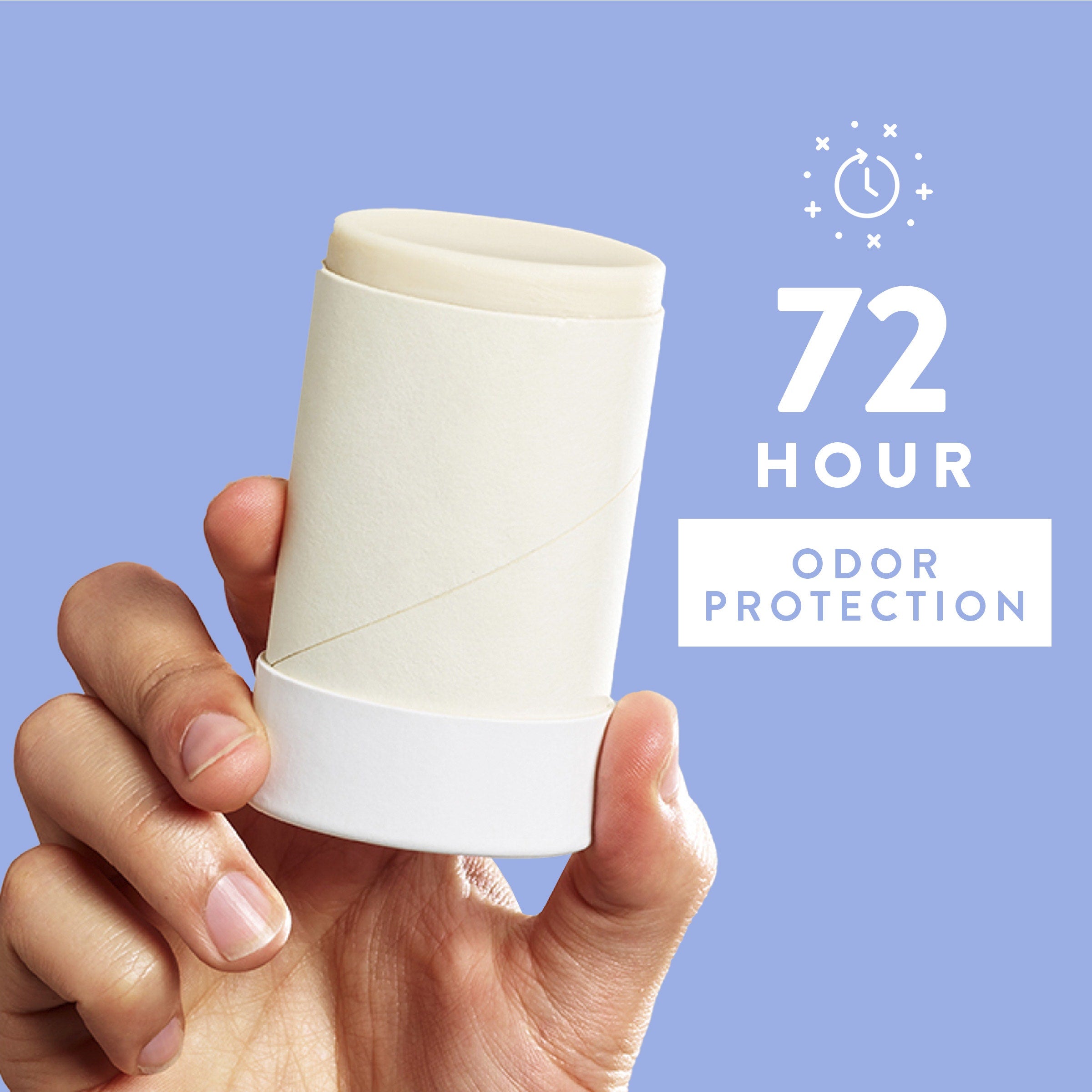 Cotton and Lily Plastic Free Sensitive Deodorant Stick Classic 2.65oz Care Collection