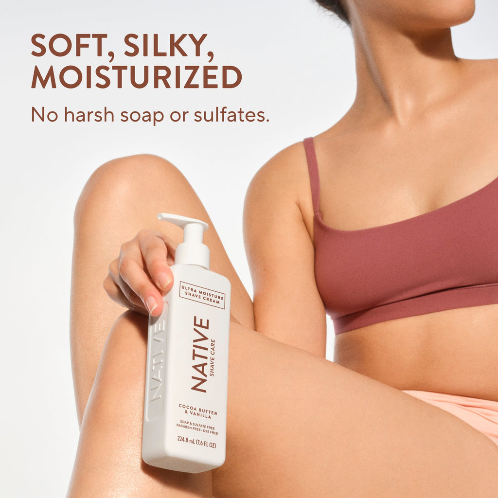 Cocoa Butter and Vanilla Ultra Moisture Shave Cream Classic 7.6oz Care Collection