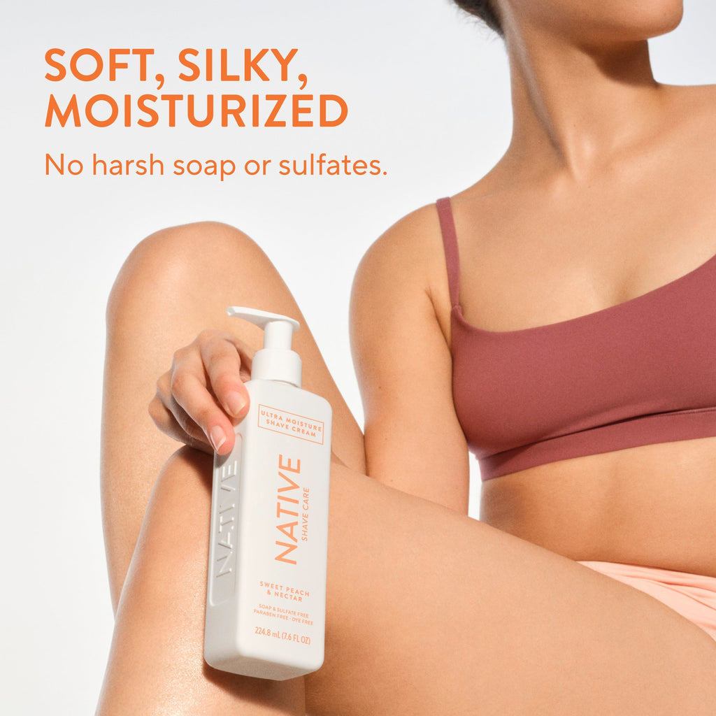 Sweet Peach and Nectar Ultra Moisture Shave Cream Classic 7.6oz Care Collection