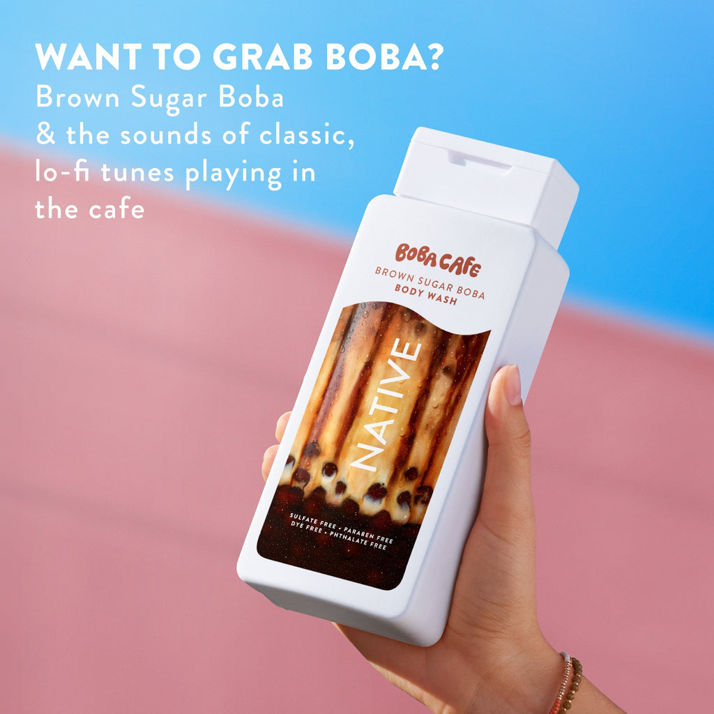 Brown Sugar Boba Body Wash Limited Edition 18oz Care Collection