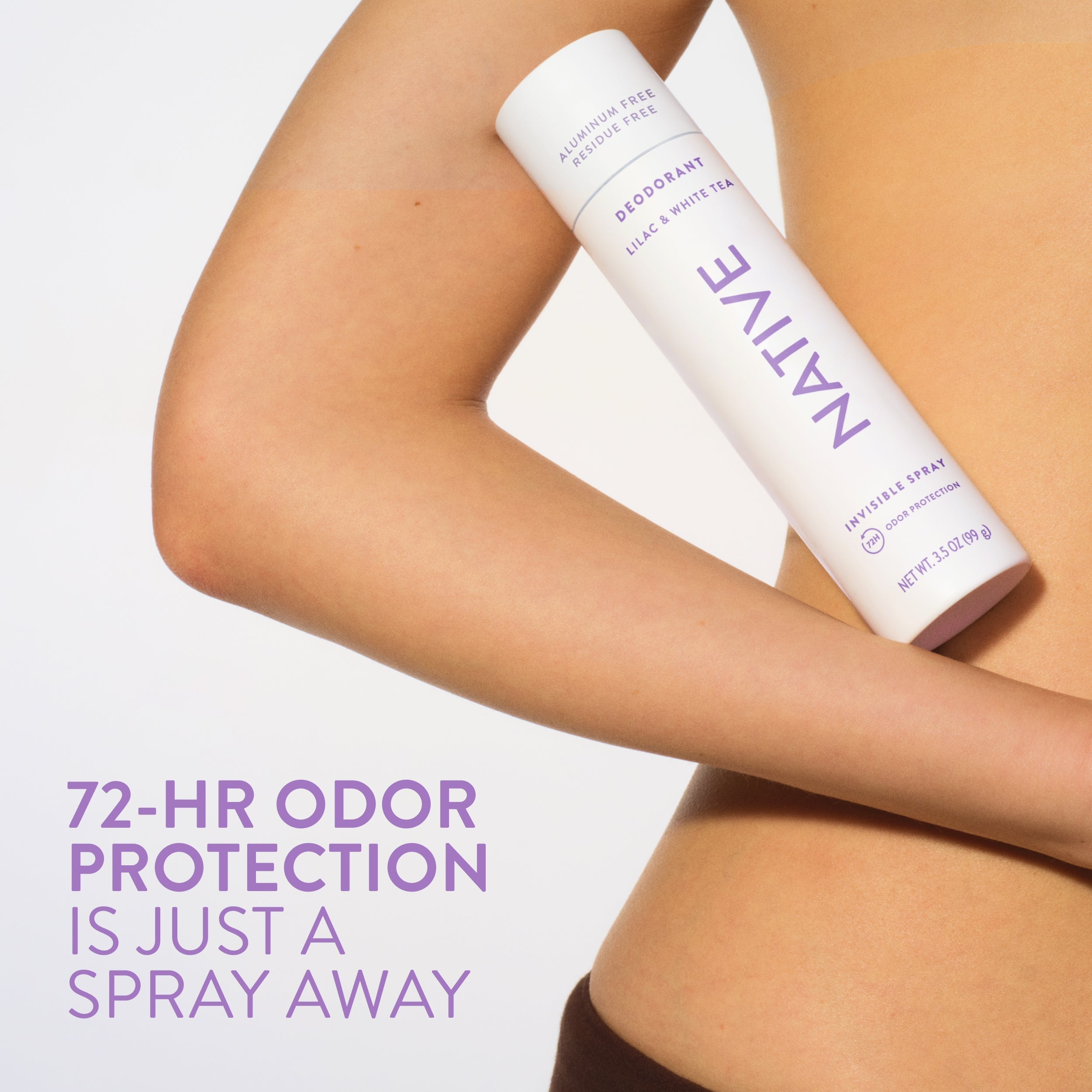 Lilac and White Tea Deodorant Spray Classic 3.5oz Care Collection