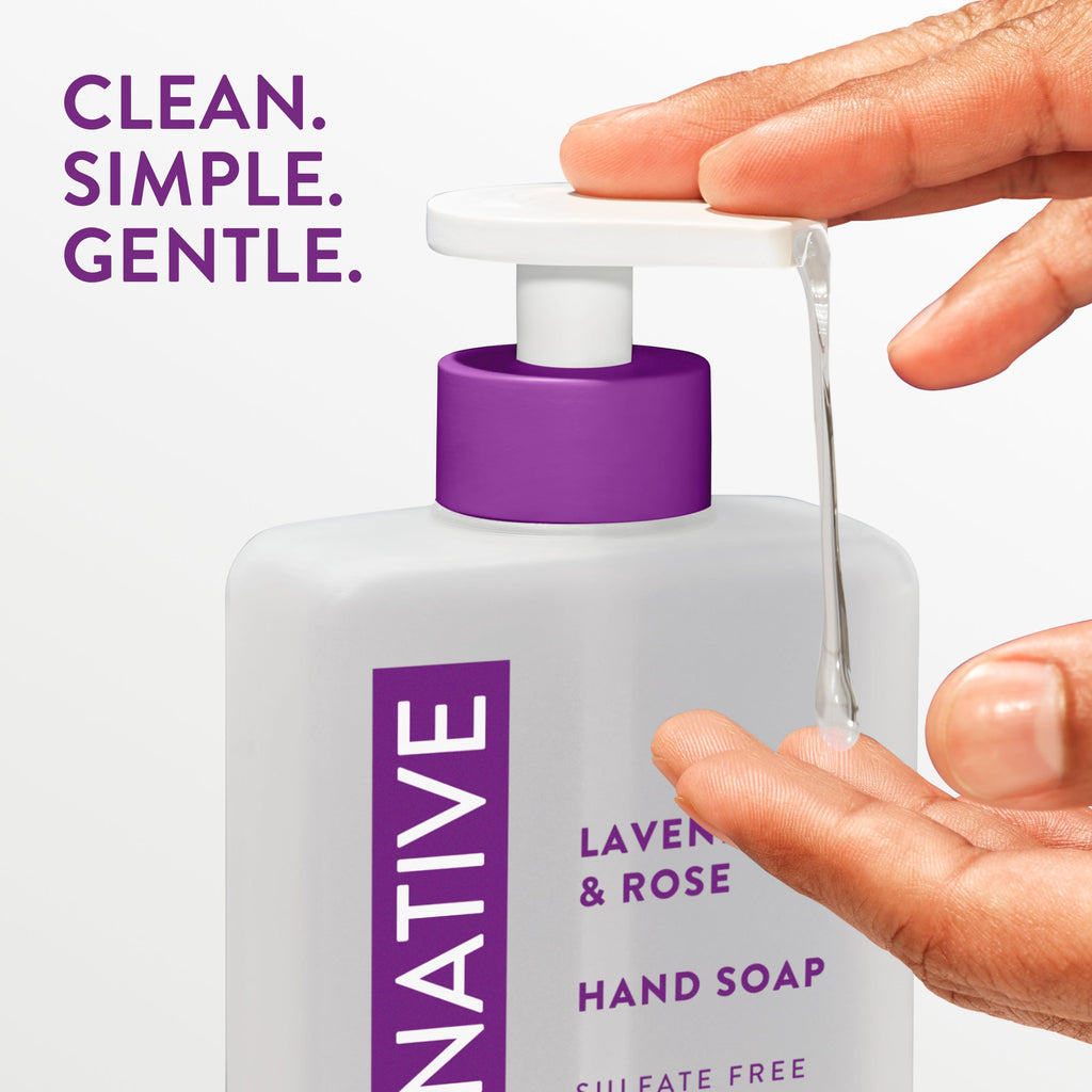 Lavender and Rose Hand Soap Classic 13oz Care Collection