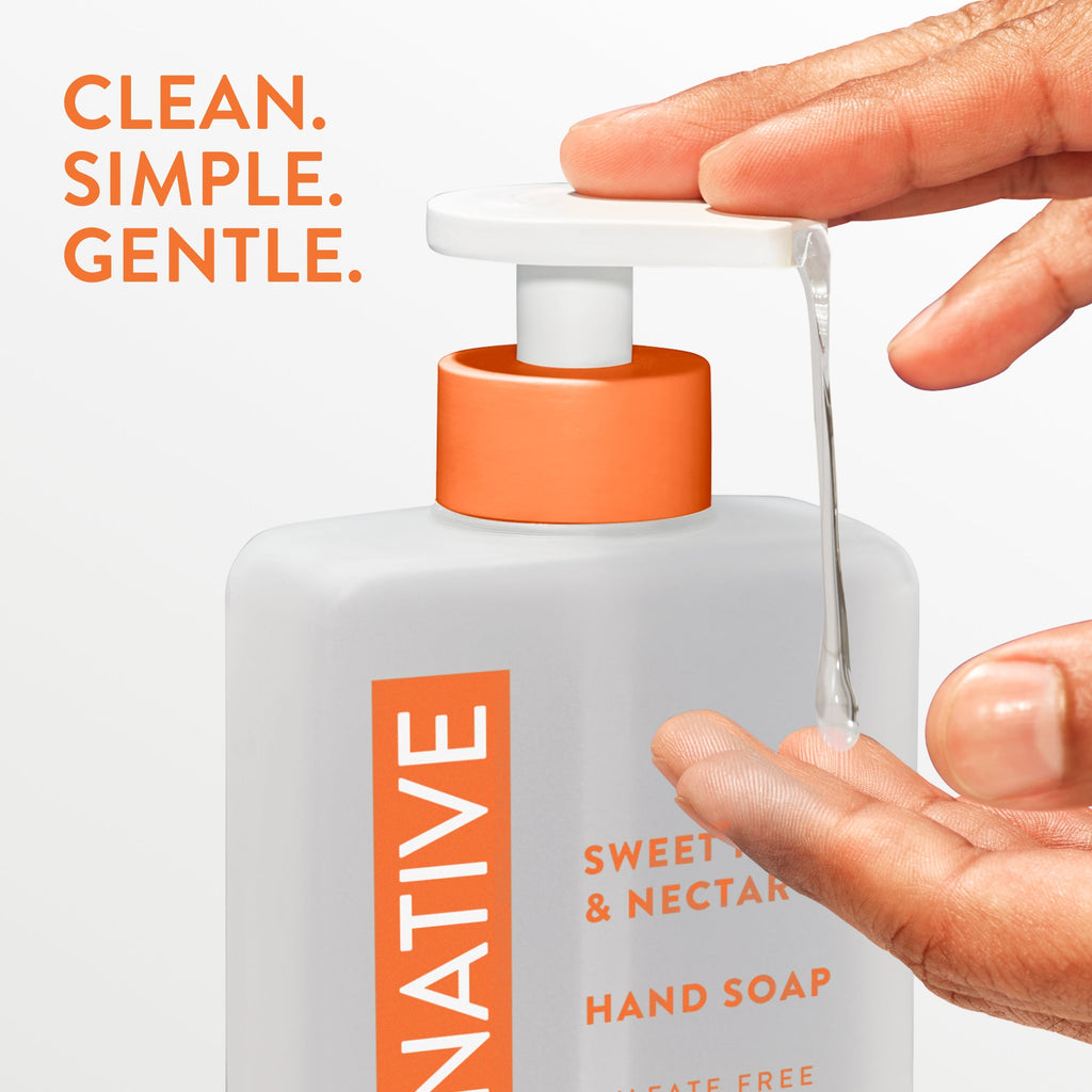 Sweet Peach and Nectar Hand Soap Classic 13oz Care Collection