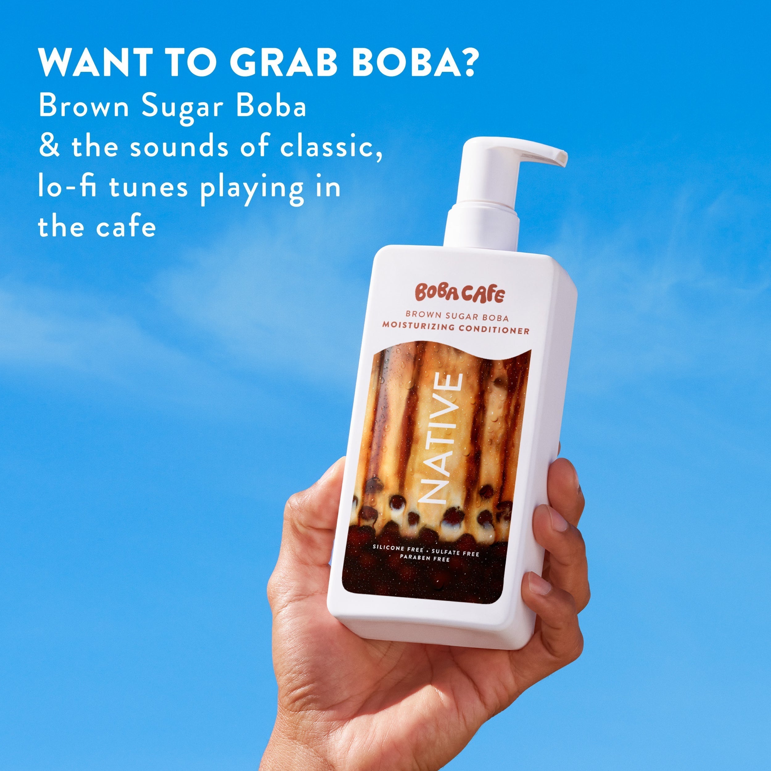 Brown Sugar Boba Moisturizing Conditioner Limited Edition 16.5oz Care Collection