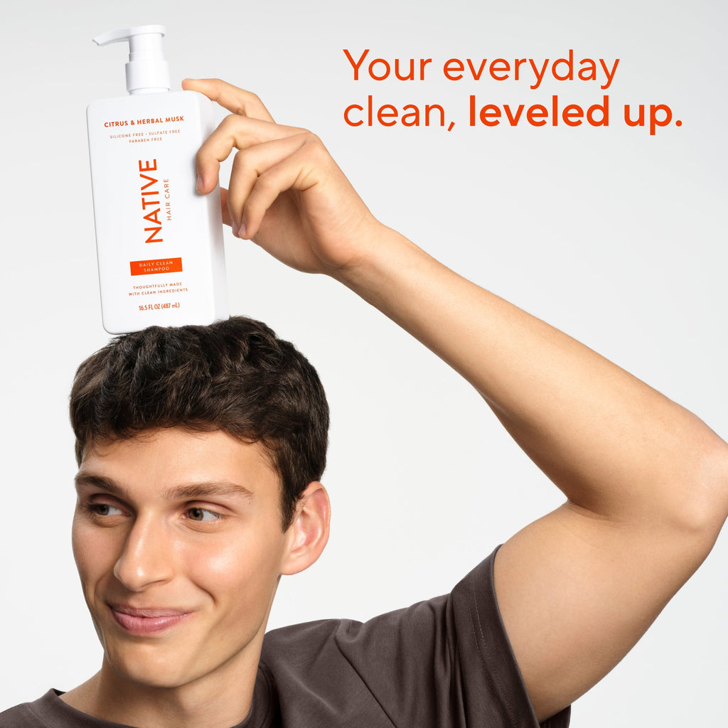 Citrus and Herbal Musk Daily Clean Shampoo Classic 16.5oz Care Collection