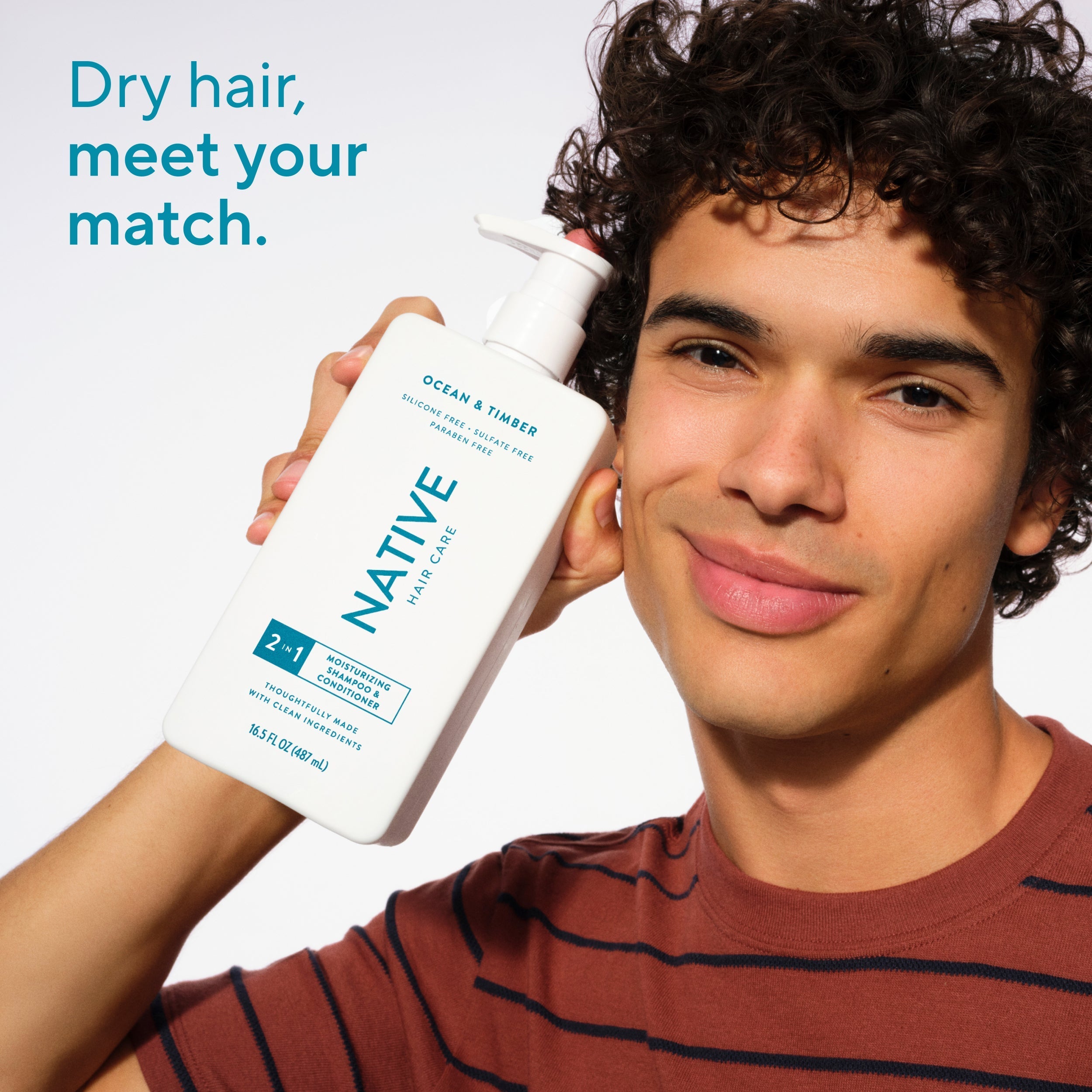 Ocean and Timber Moisturizing Shampoo Classic 16.5oz Care Collection