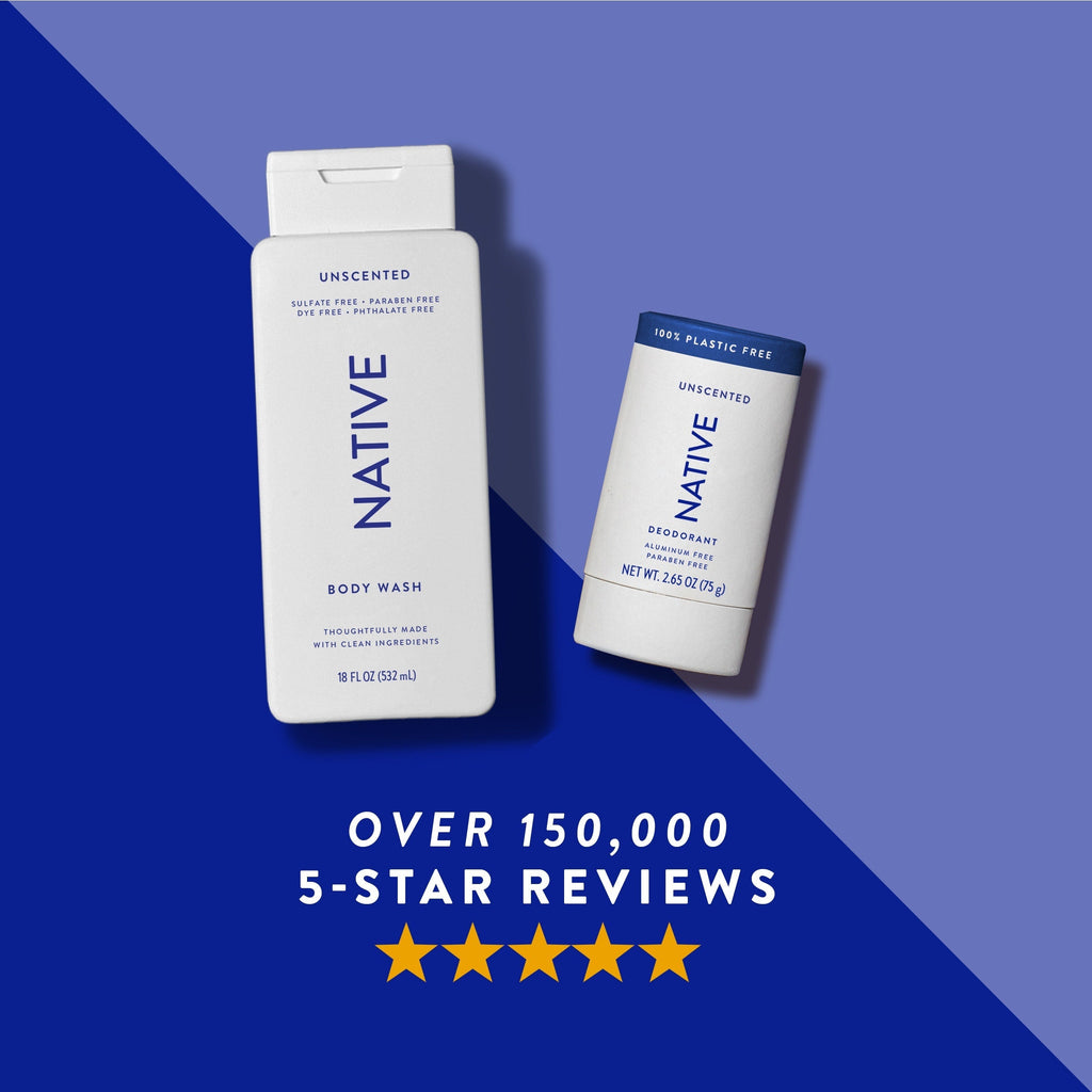 Unscented Plastic Free Deodorant Stick Classic 2.65oz Care Collection