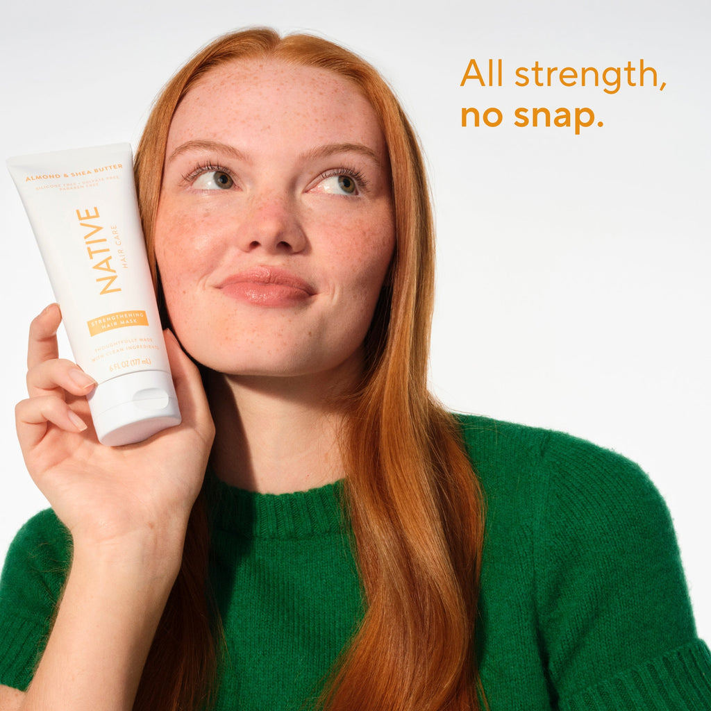 Almond and Shea Butter Strengthening Hair Mask Classic 6oz Care Collection