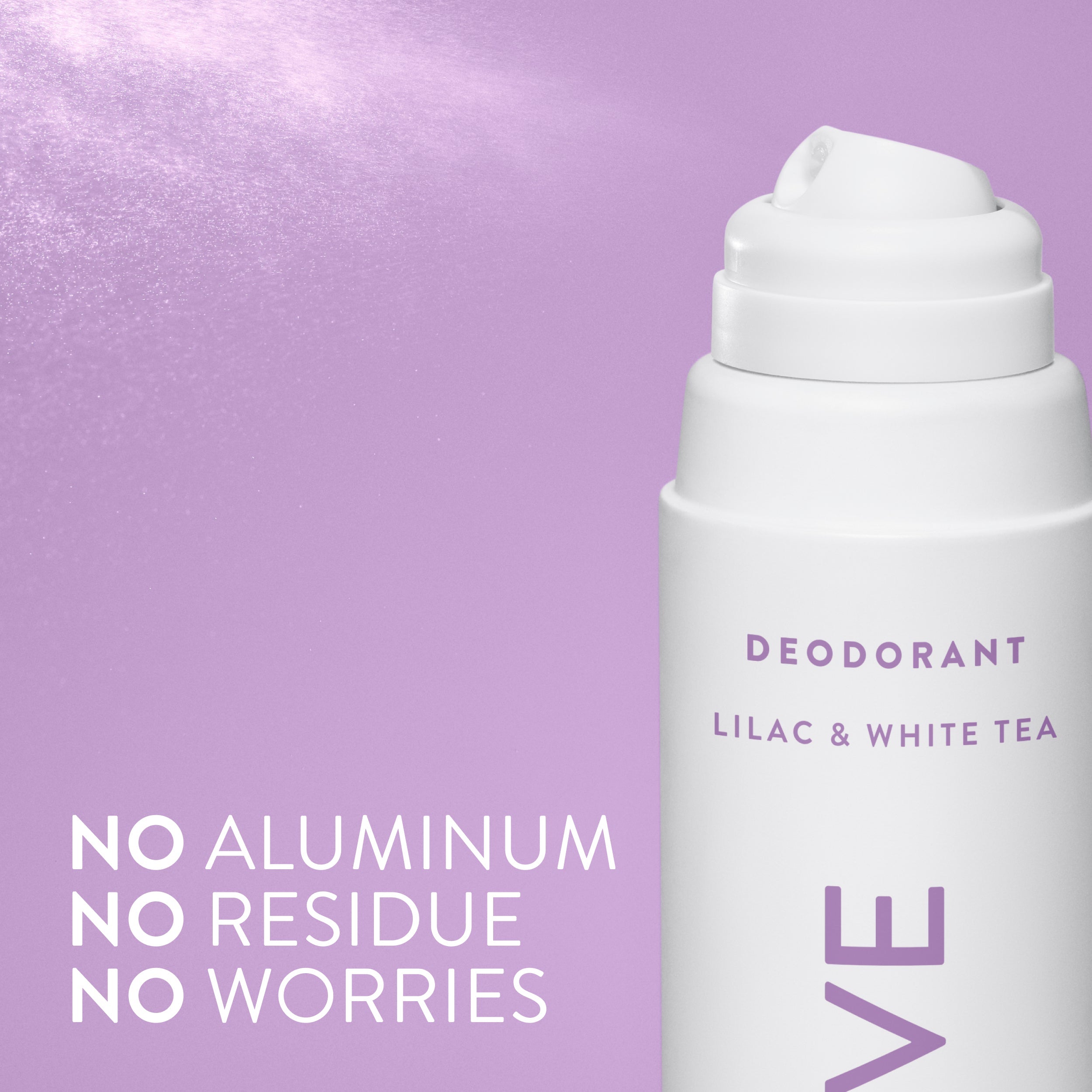 Lilac and White Tea Deodorant Spray Classic 3.5oz Care Collection