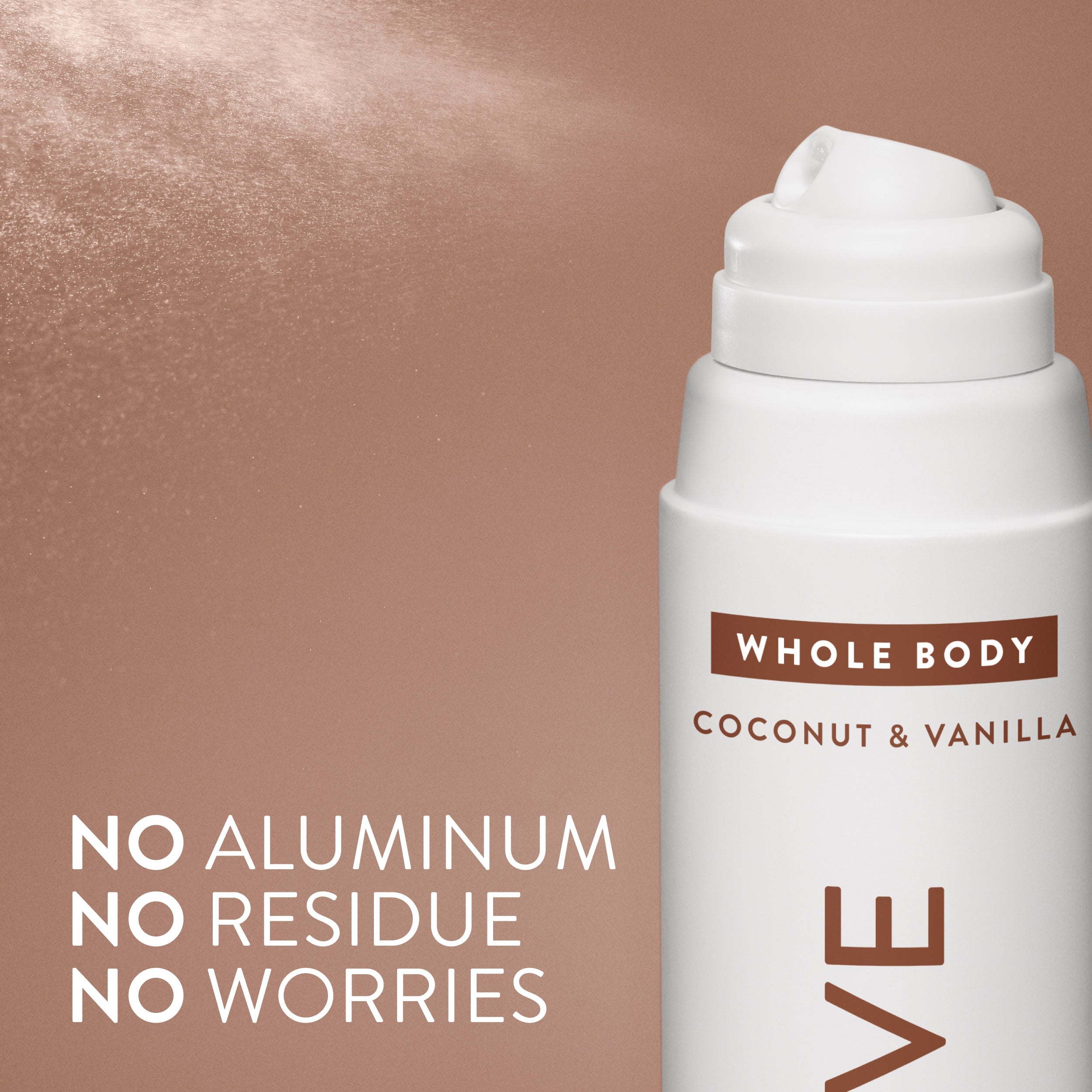Coconut and Vanilla Whole Body Deodorant Spray Classic 3.5oz Care Collection