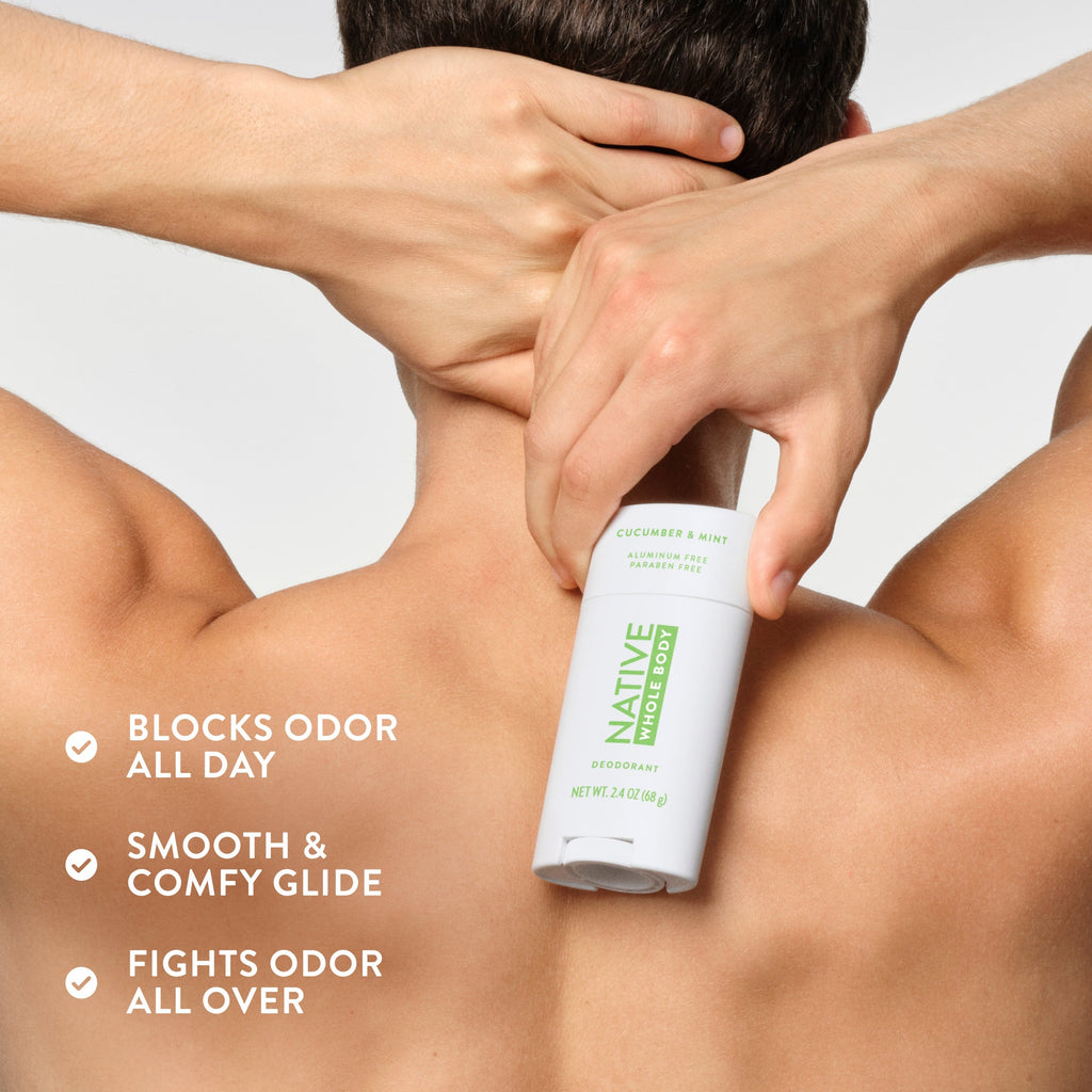 Cucumber and Mint Whole Body Deodorant Stick Classic 2.4oz Care Collection