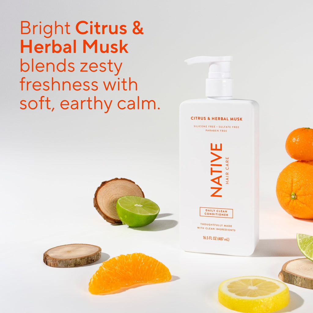 Citrus and Herbal Musk Daily Clean Conditioner Classic 16.5oz Care Collection