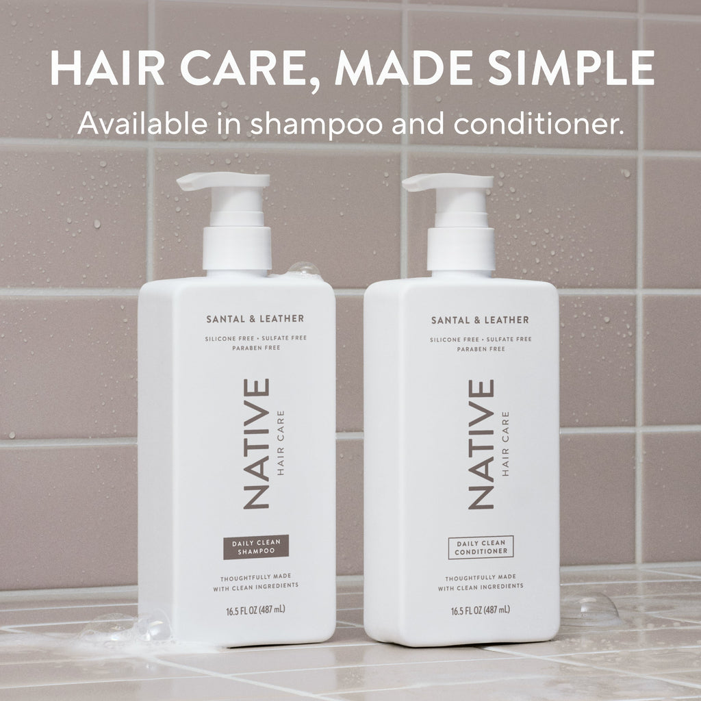 Santal and Leather Daily Clean Conditioner Classic 16.5oz Care Collection