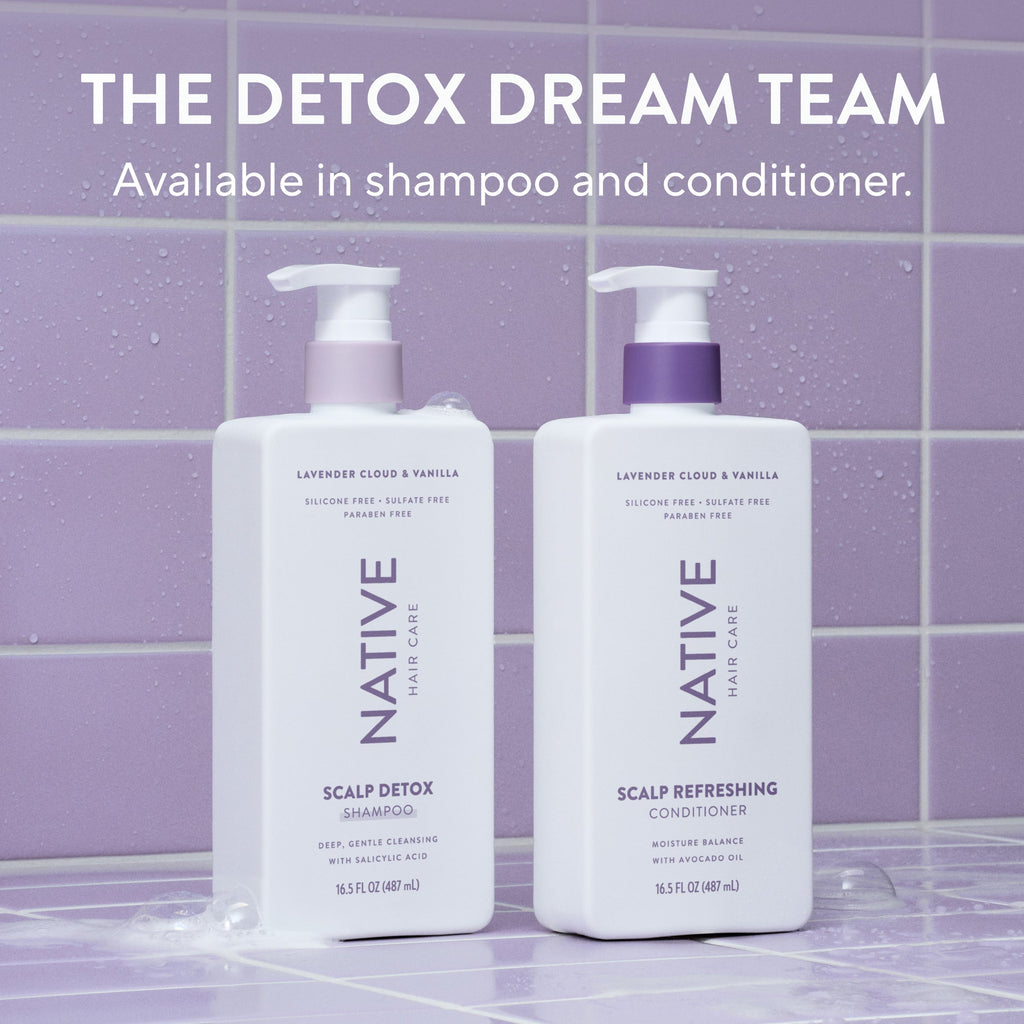 Lavender Cloud and Vanilla Scalp Clarifying Shampoo Classic 16.5oz Care Collection