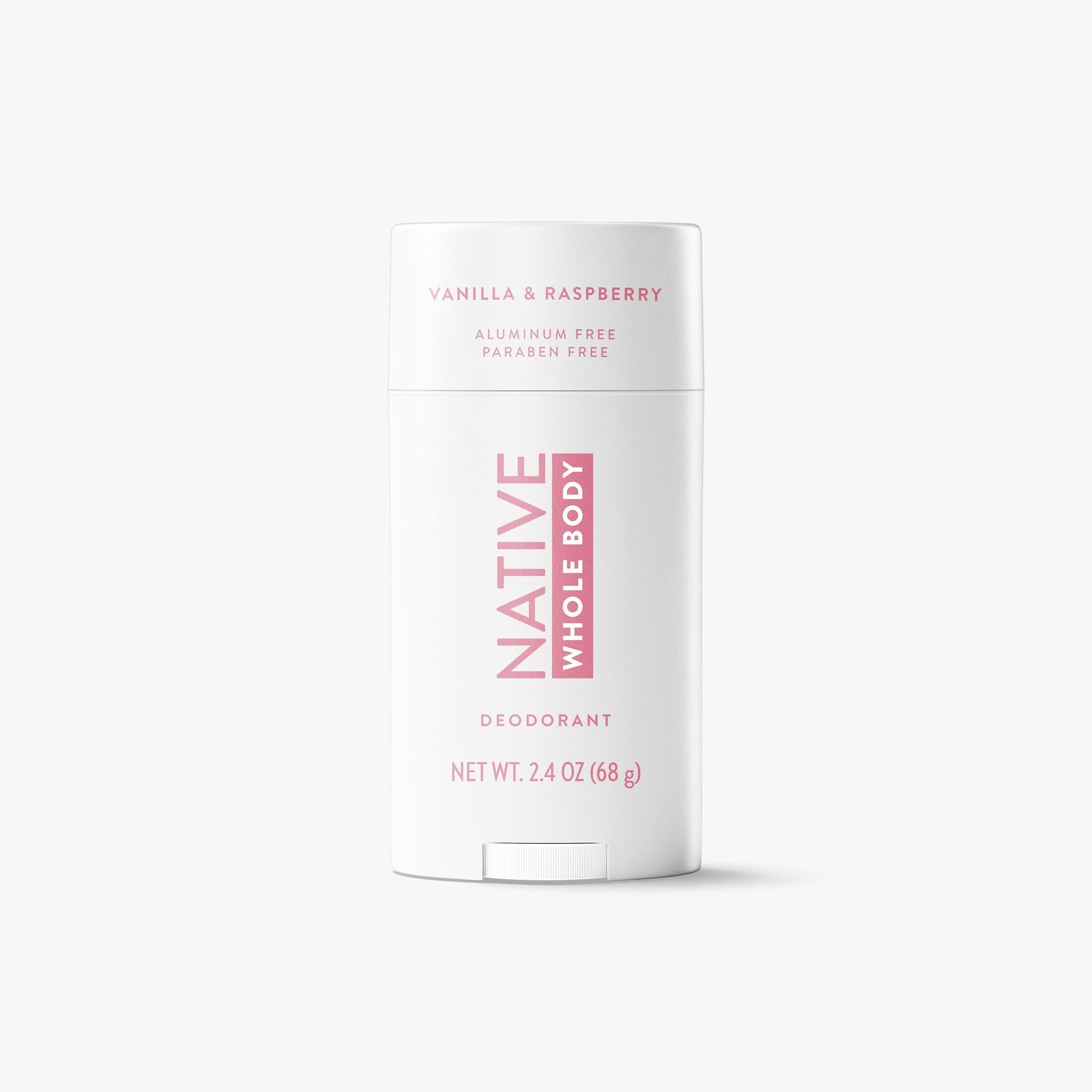 Vanilla and Raspberry Whole Body Deodorant Stick Classic 2.4oz Care Collection