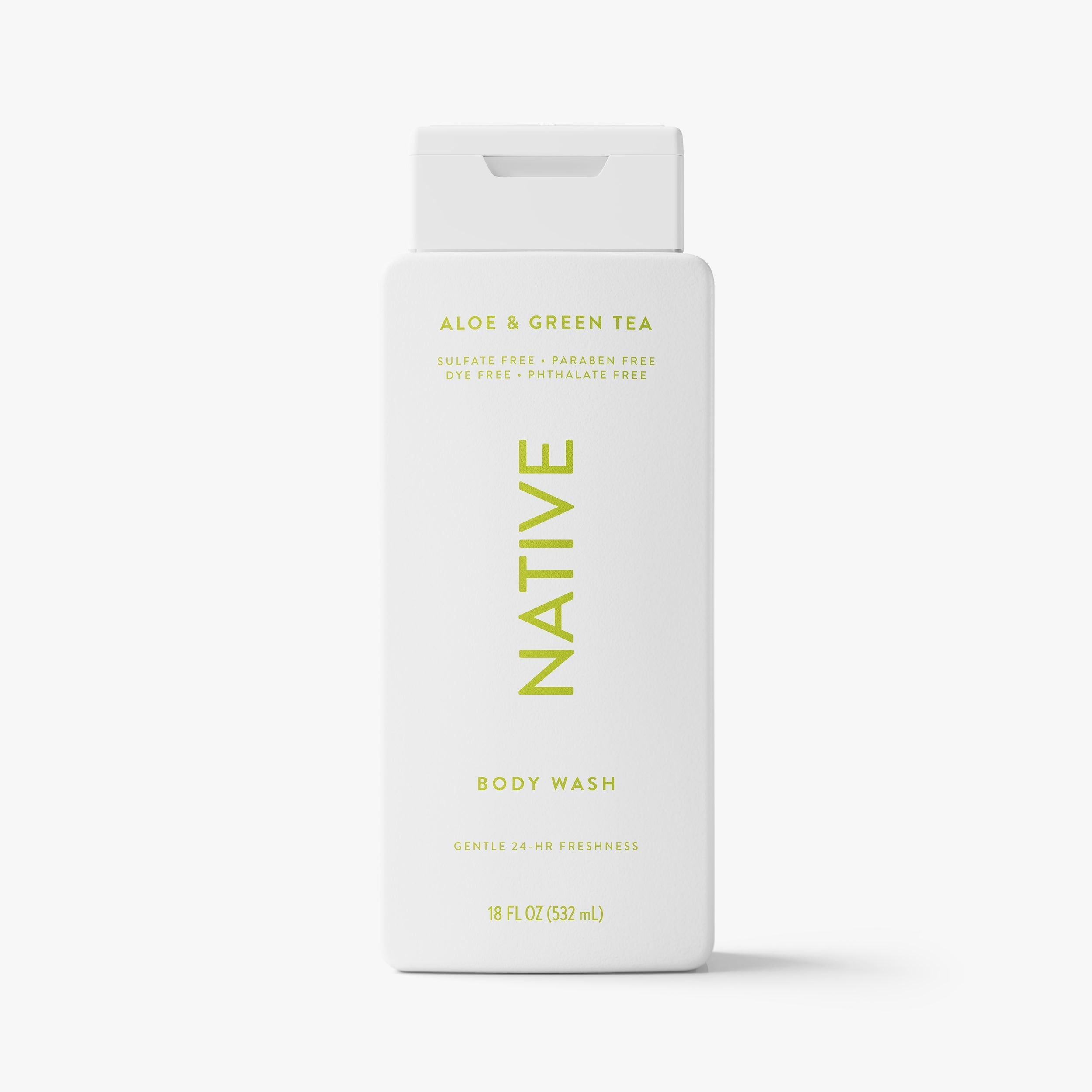 Aloe and Green Tea Body Wash Classic 18oz Care Collection