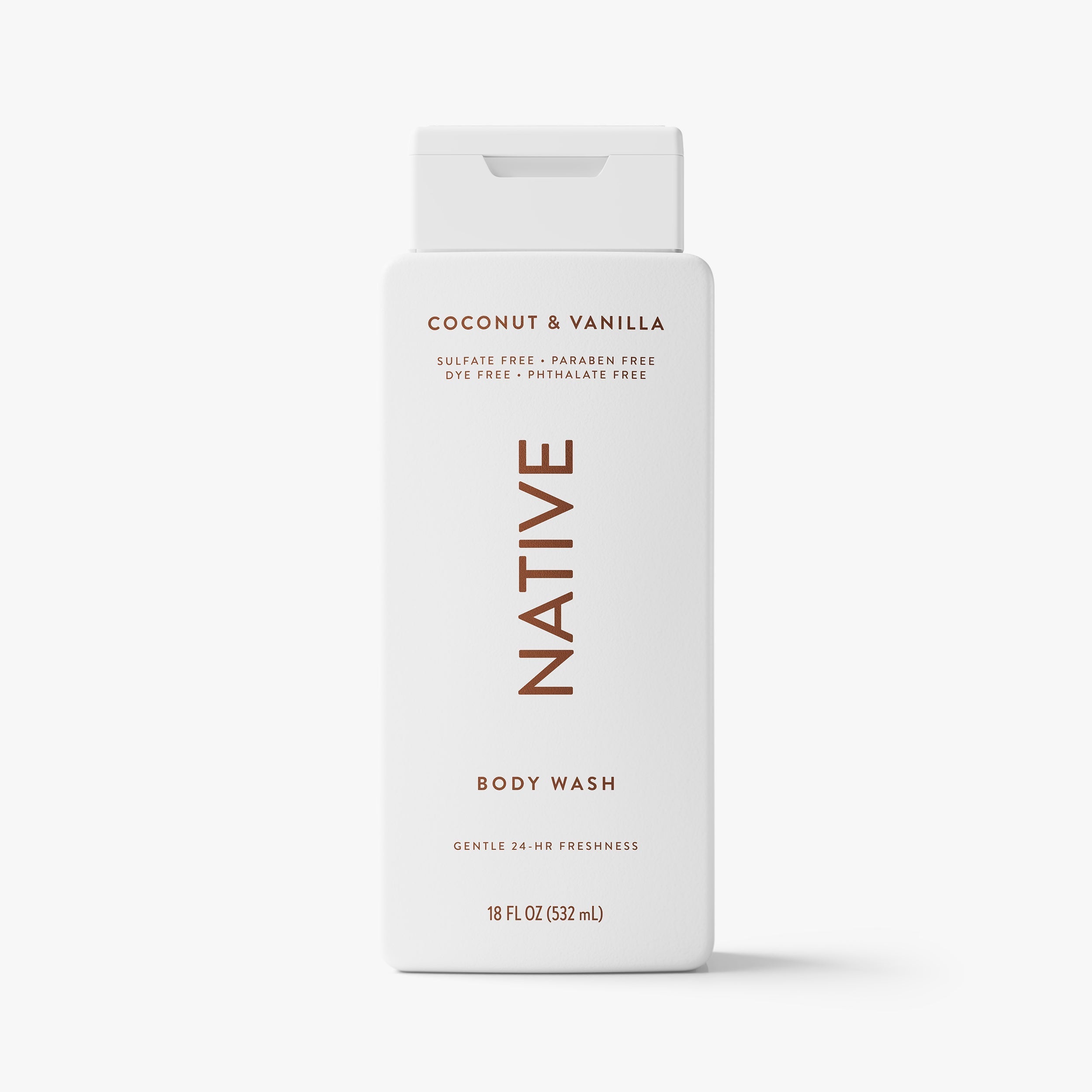 Coconut and Vanilla Body Wash Classic 18oz Care Collection