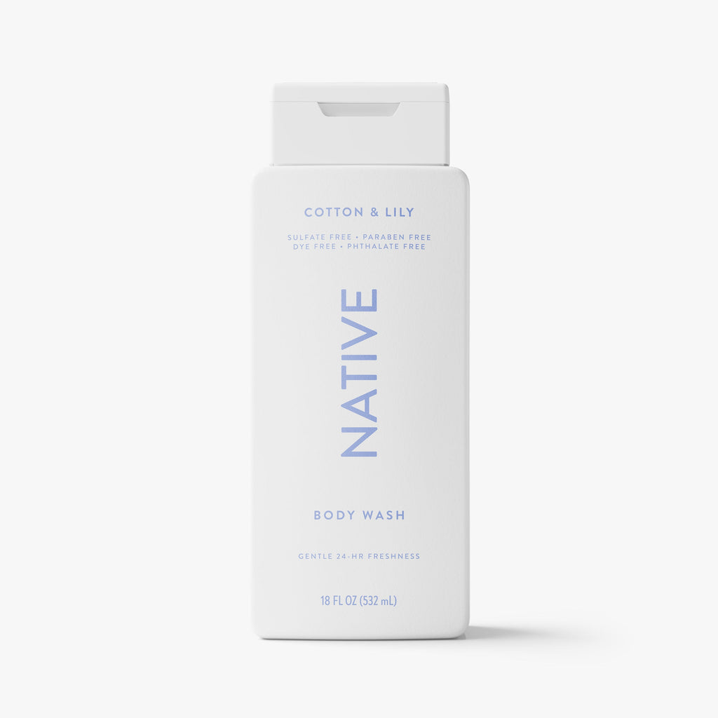 Cotton and Lily Body Wash Classic 18oz Care Collection