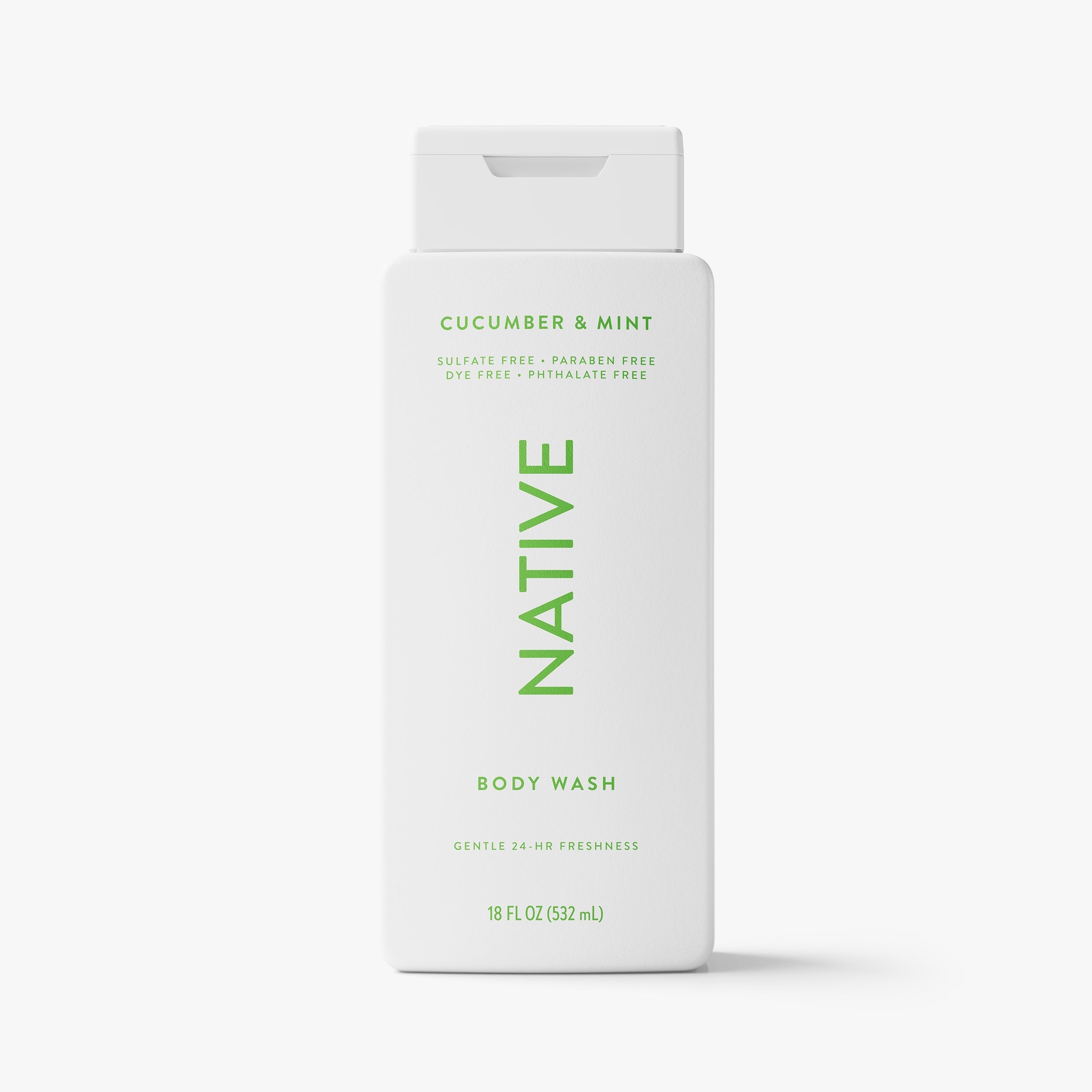 Cucumber and Mint Body Wash Classic 18oz Care Collection