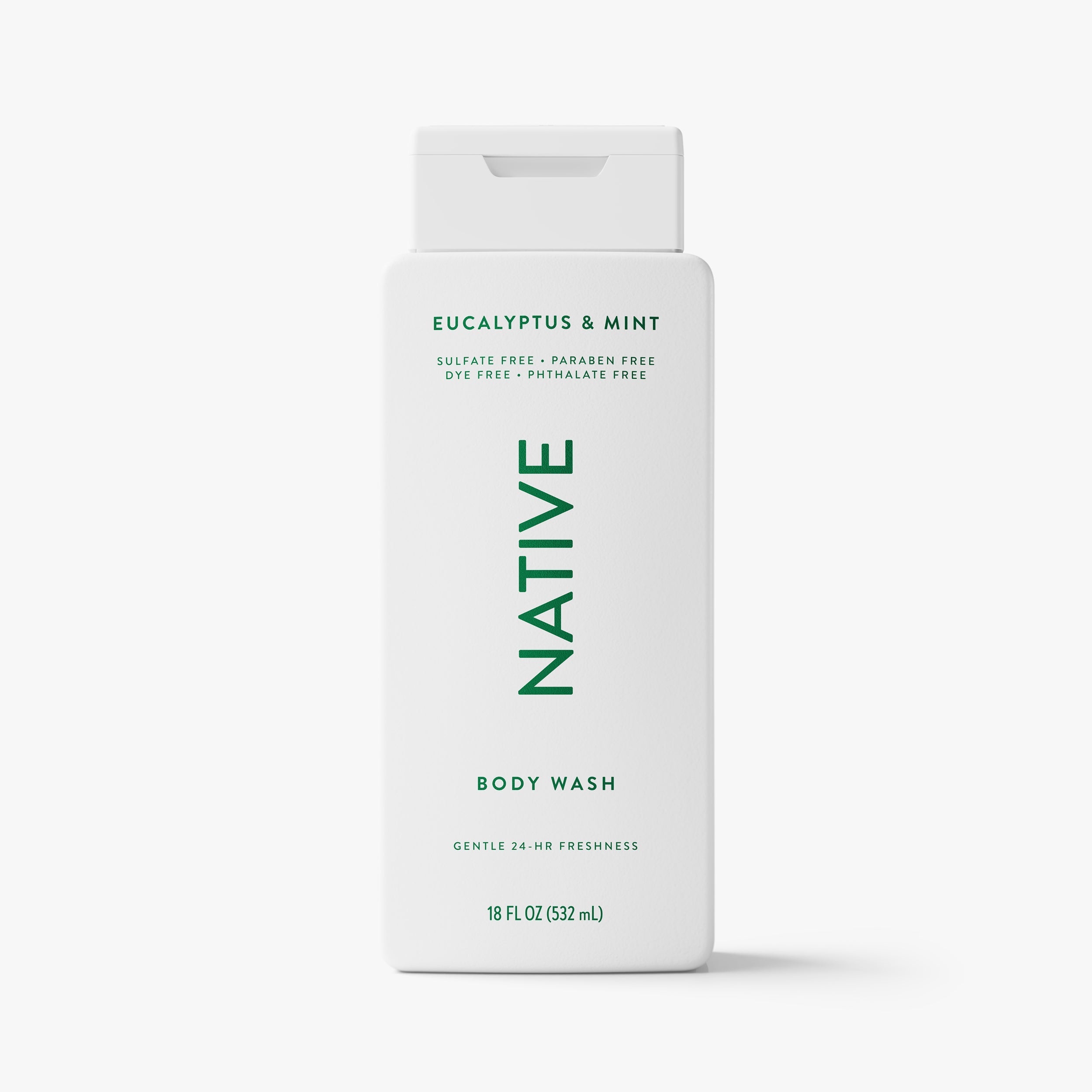Eucalyptus and Mint Body Wash Classic 18oz Care Collection