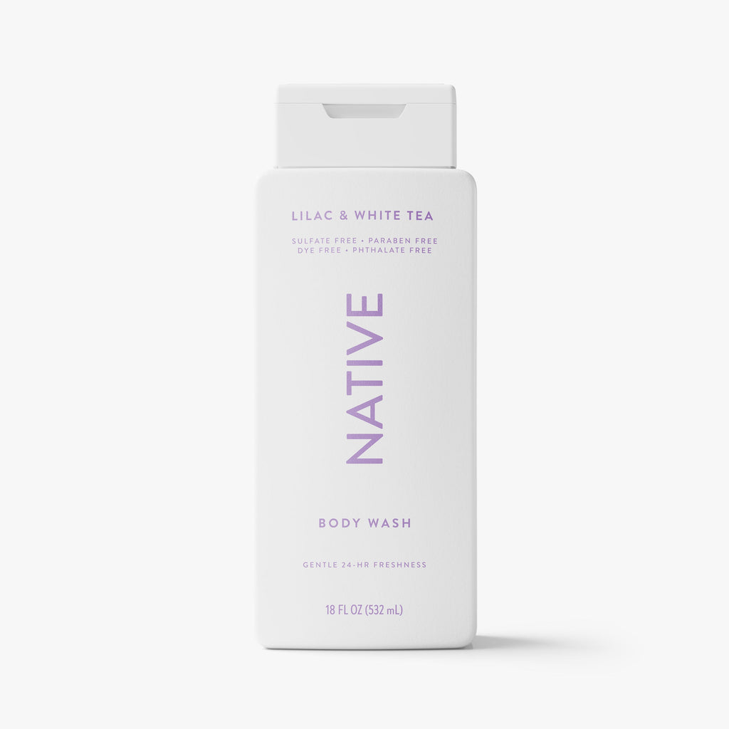 Lilac and White Tea Body Wash Classic 18oz Care Collection