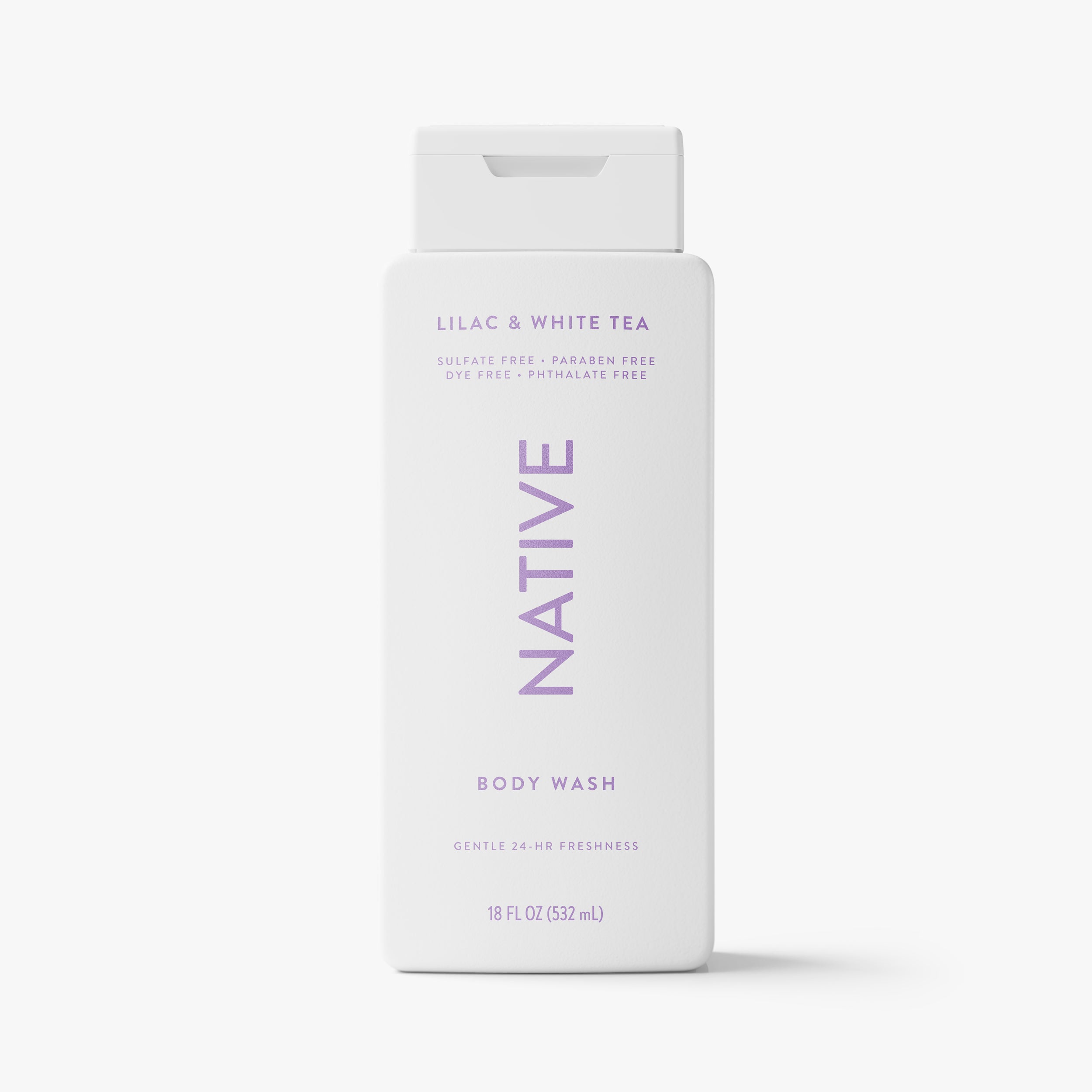 Lilac and White Tea Body Wash Classic 18oz Care Collection