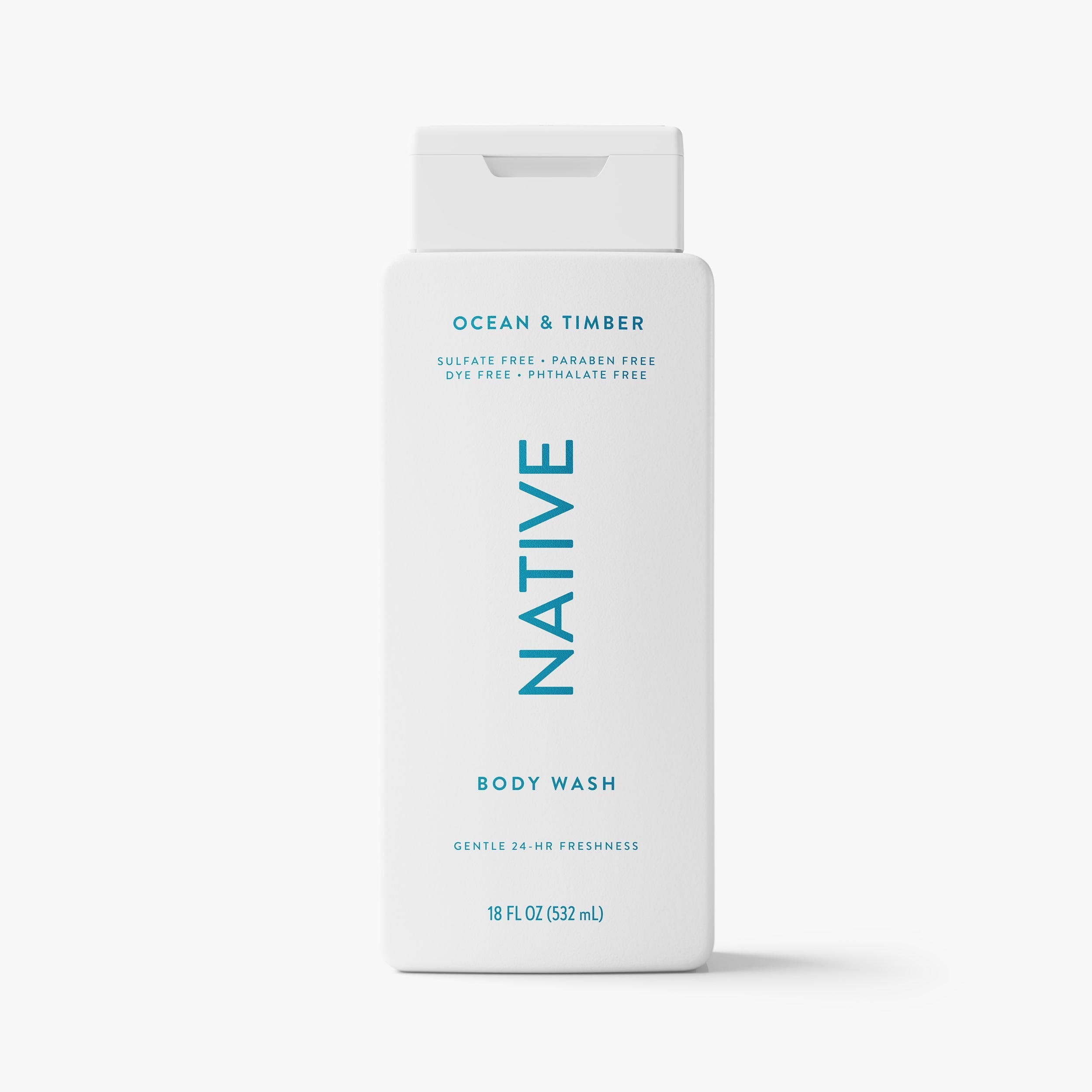 Ocean and Timber Body Wash Classic 18oz Care Collection